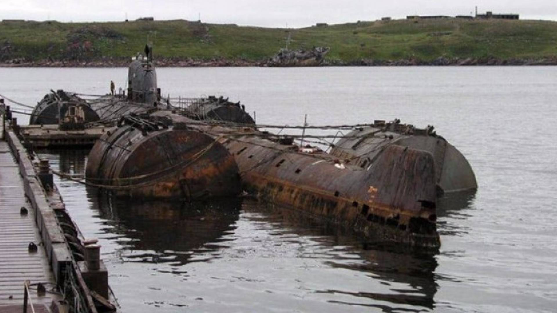 احتراق غواصة نووية روسية عمرها 33 عاما