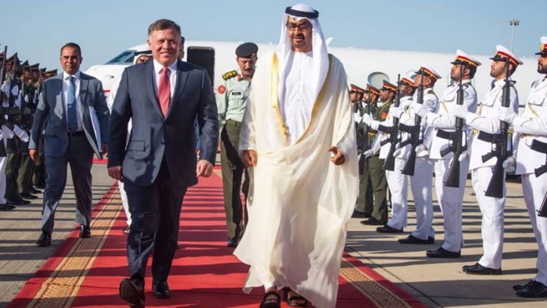 من زيارة الملك إلى دولة الإمارات العربية المتحدة