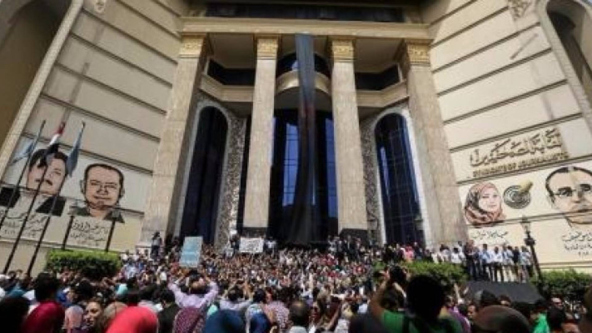 آلاف الصحفيين المصريين يطالبون بإقالة وزير الداخلية