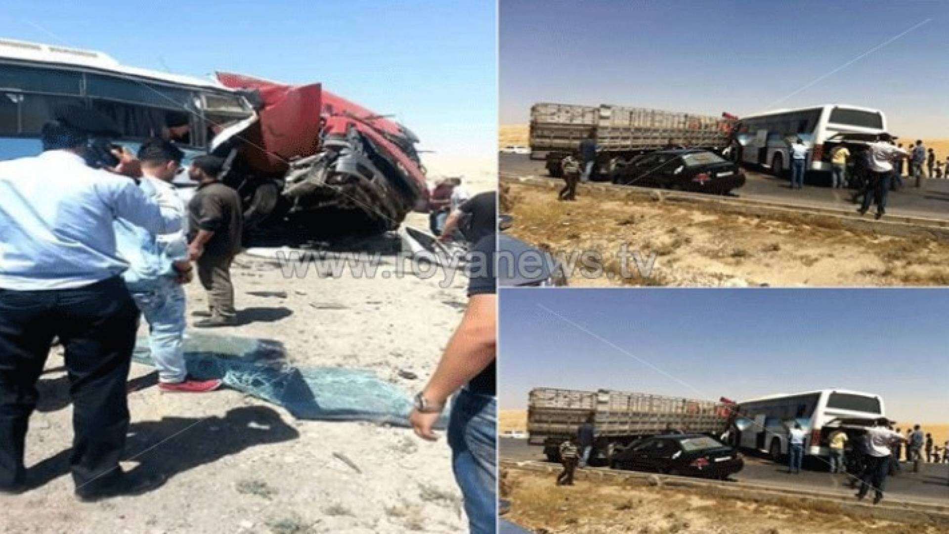 وفاة و 4 إصابات بحادث تصادم في الزرقاء