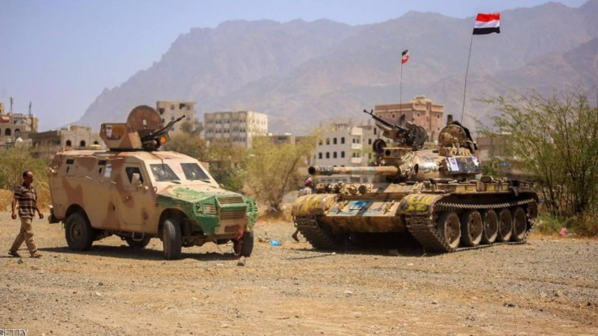 قوات من الجيش اليمني في تعز - أرشيفية