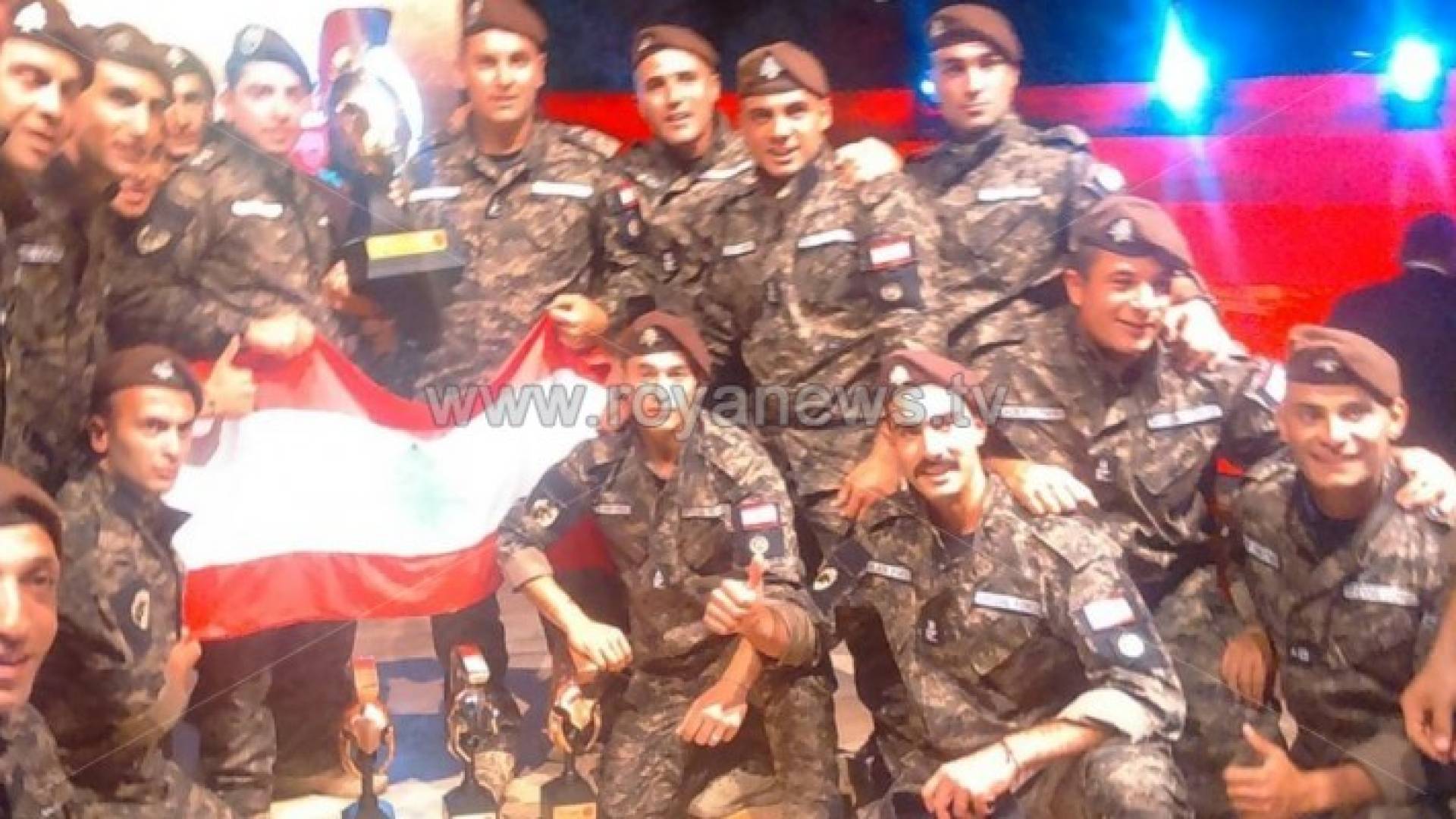 لبنان تفوز بالمركز الأول في مسابقة المحارب الدولية الثامنة وفلسطين ثانيا