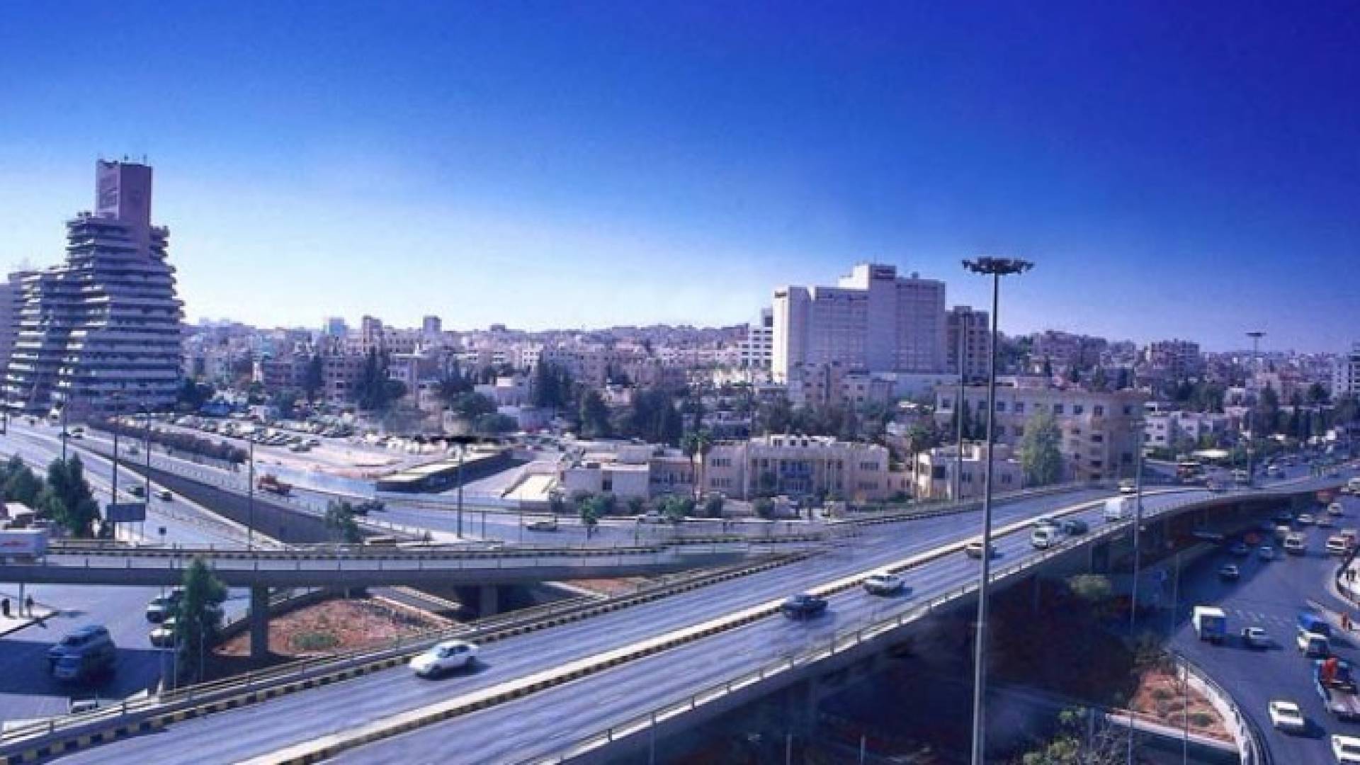 صورة للعاصمة عمان - من مةاقع التواصل الاجتماعي 