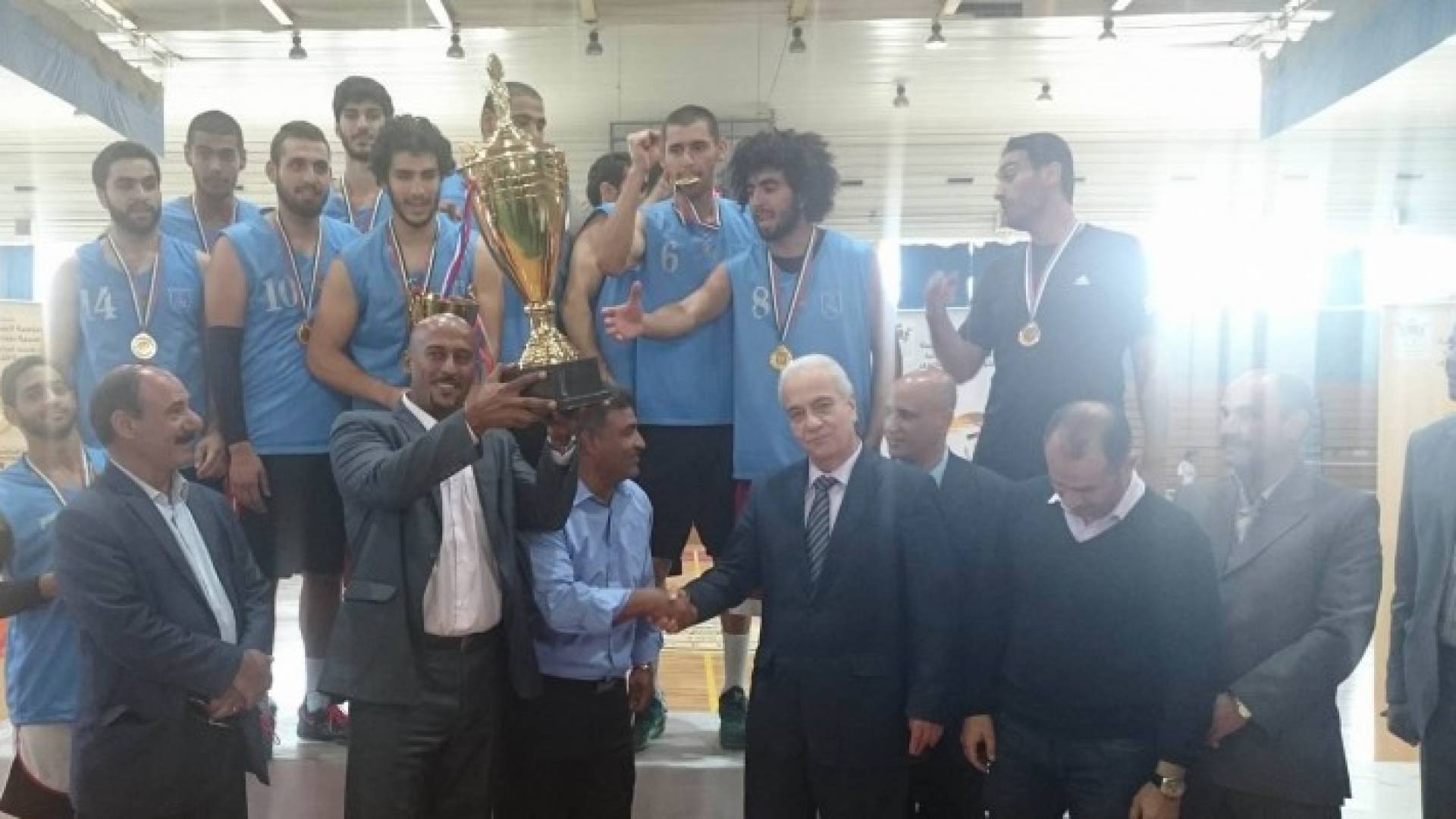 الأردنية بطلا لكأس الجامعات بكرة السلة