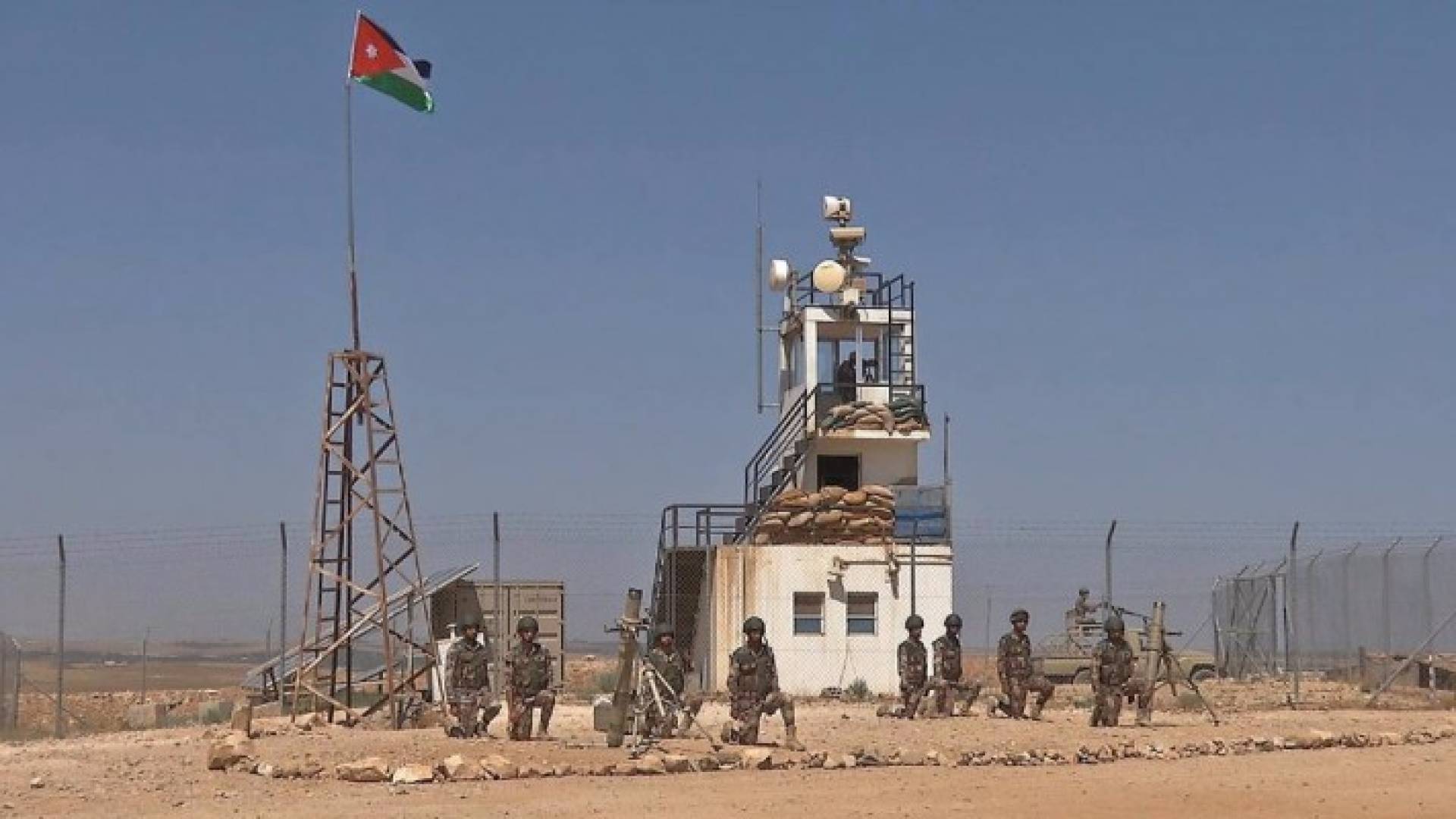 الحدود الأردنية السورية