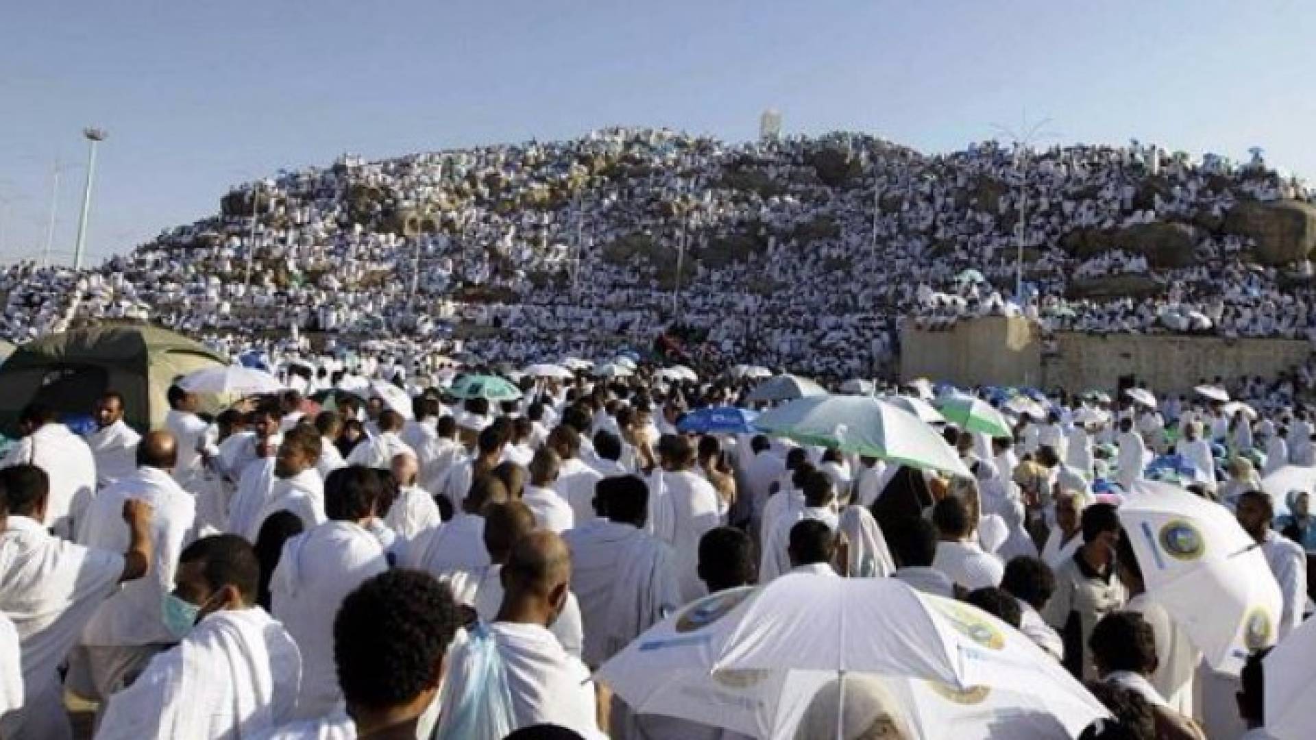 صورة تعبيرية لاداء مناسك الحج 