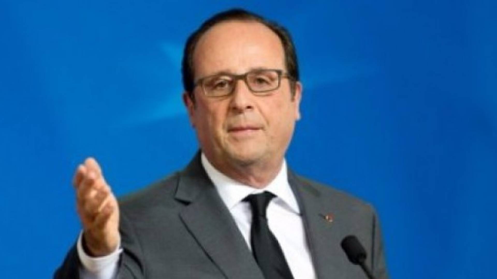 الرئيس الفرنسي فرنسوا هولاند 