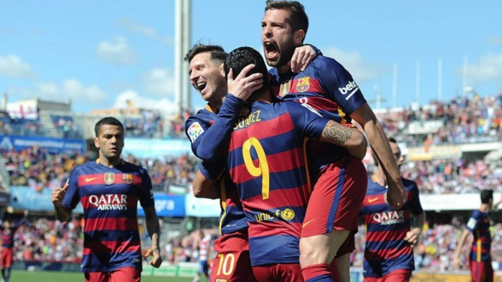 برشلونة يتوج بلقب الدوري الإسباني