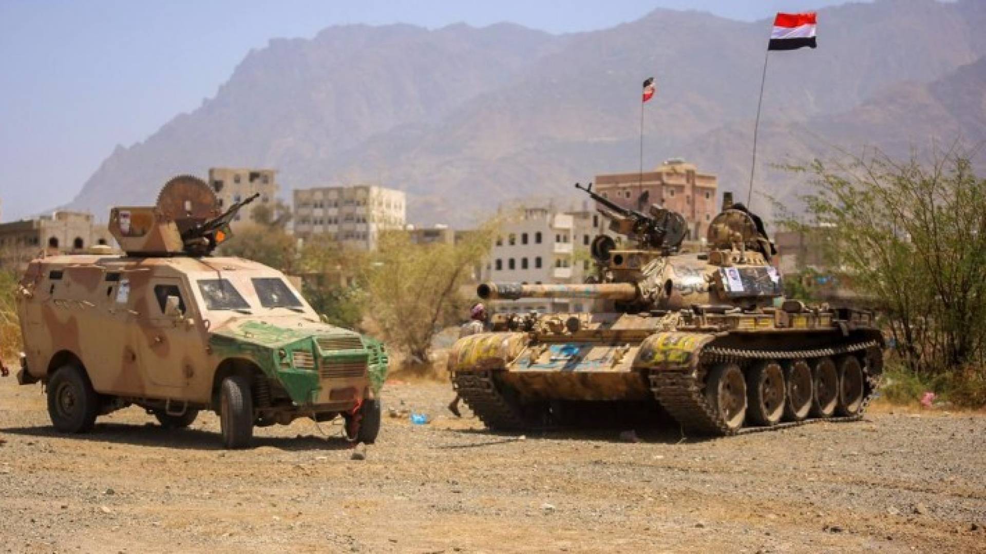 قوات من الجيش اليمني في تعز - أرشيفية