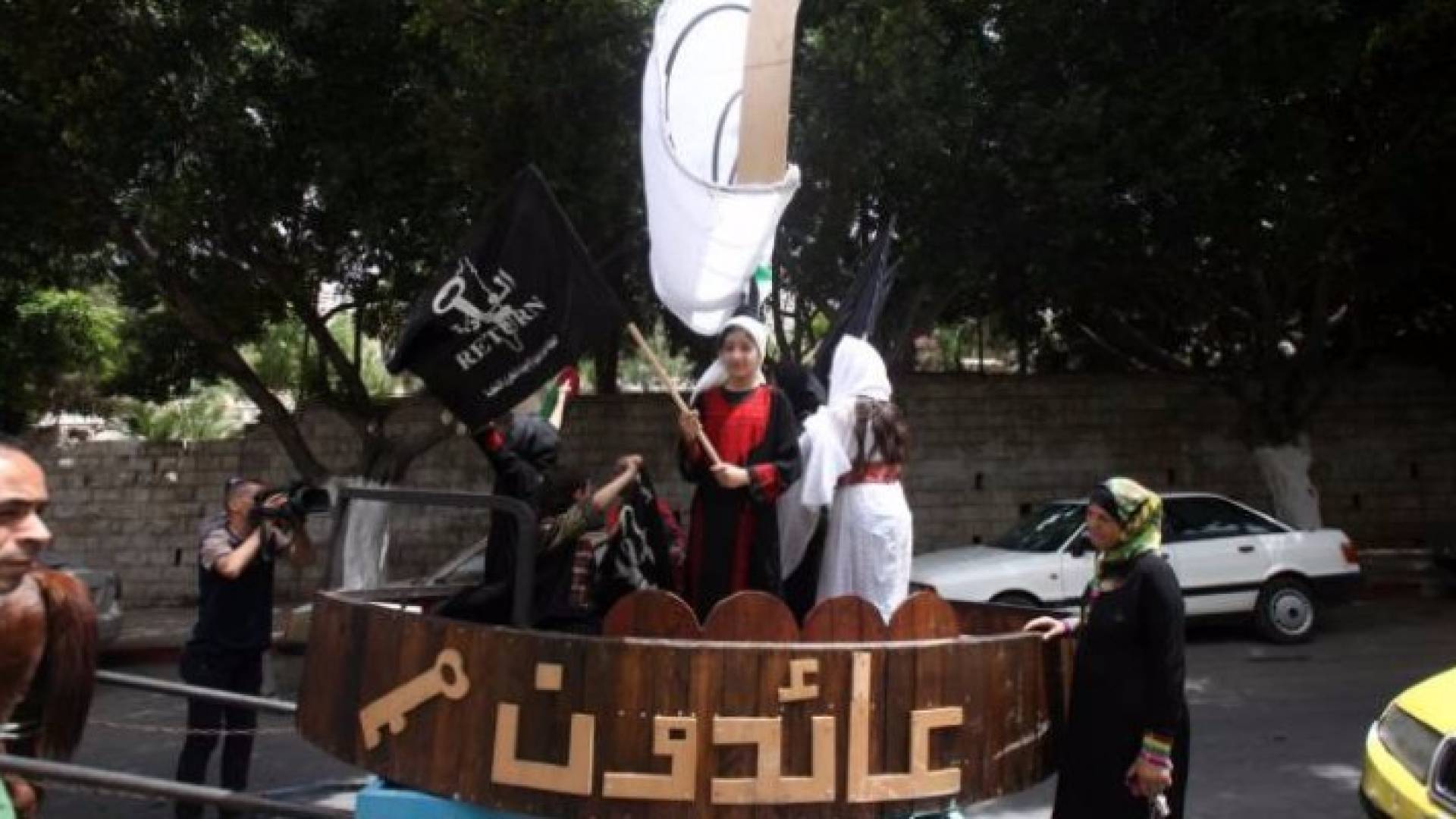 في نابلس.. سفينة يافا تختزل حلم الفلسطينيين بالعودة