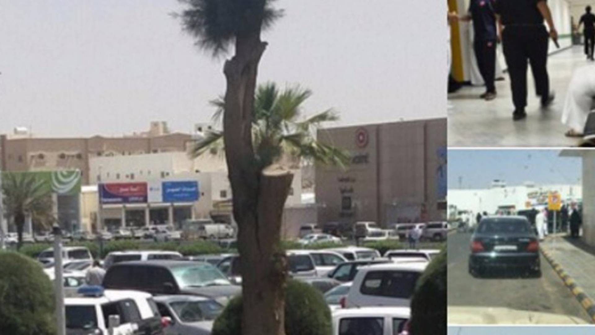 جانب من مكان الحادثة 