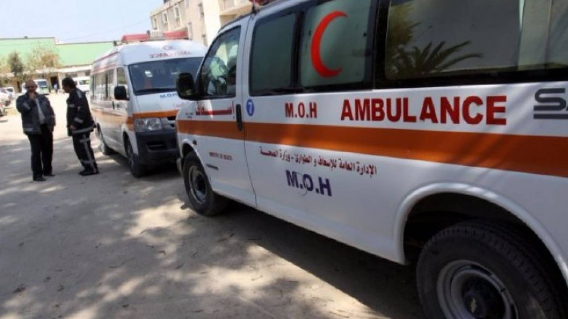 سيارة إسعاف في قطاع غزة - أرشيفية