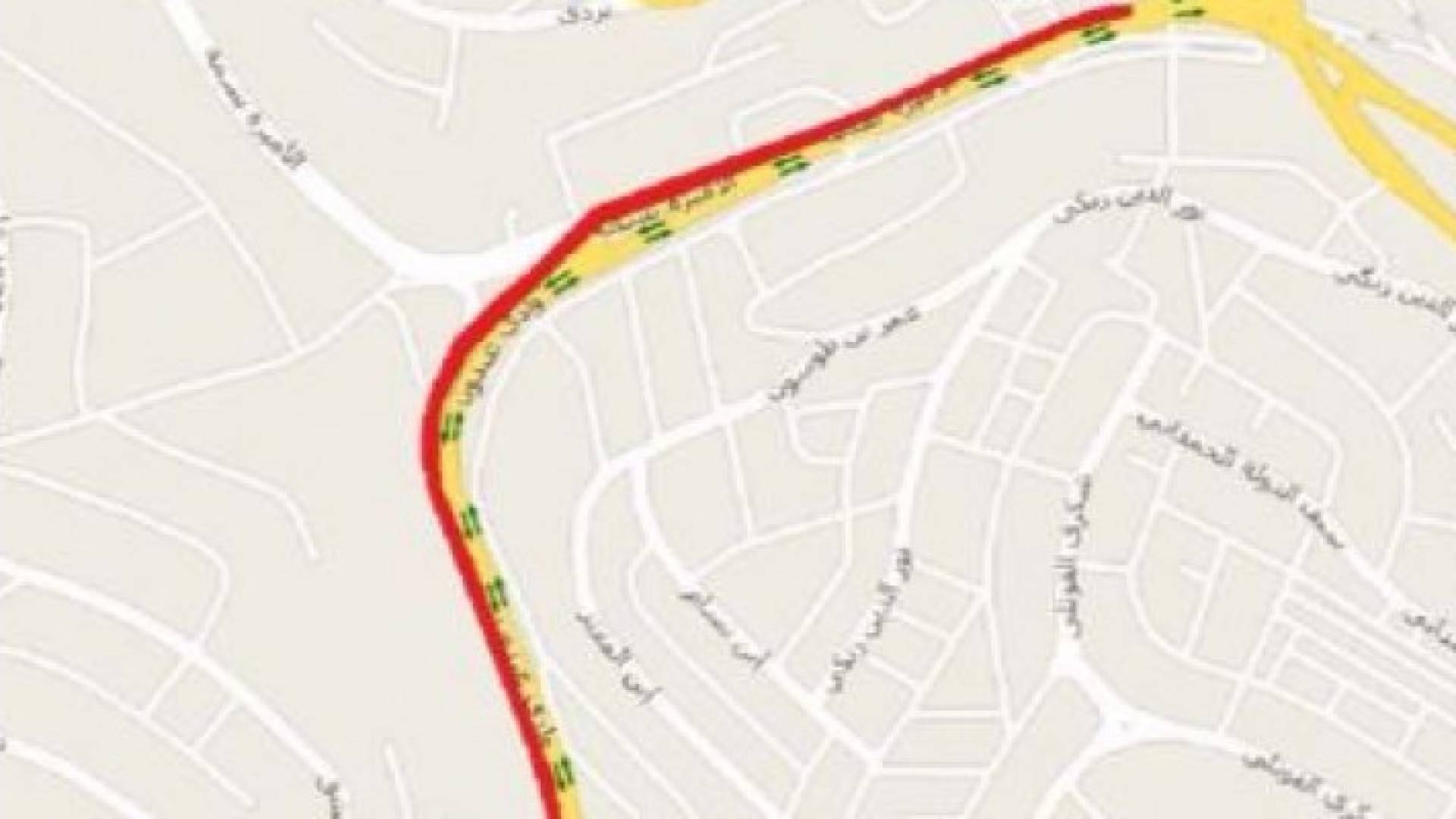 تحسينات مرورية بشارع الأميرة بسمة