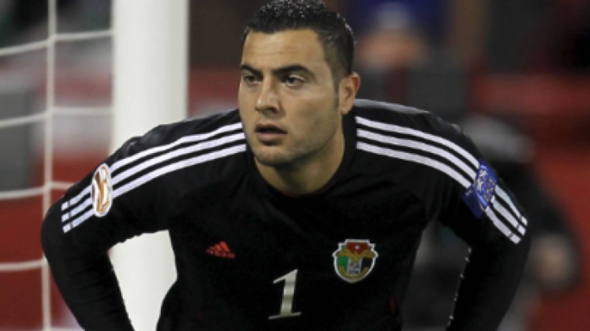 عامر شفيع حارس مرمى نادي الوحدات 