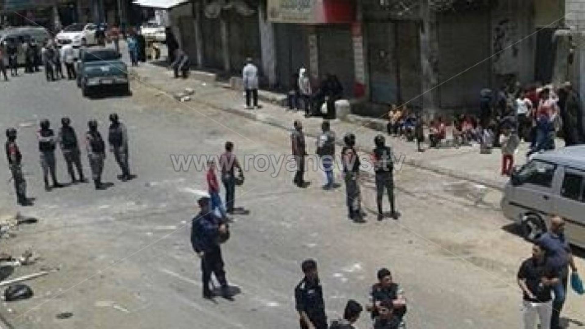 صورة من موقع الحدث