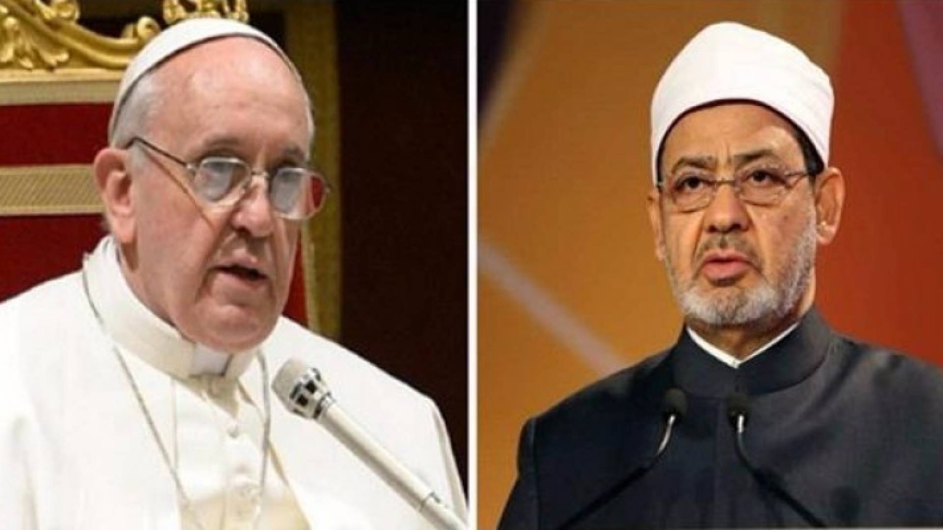 لقاء تاريخي بين البابا فرنسيس وشيخ الأزهر في الفاتيكان