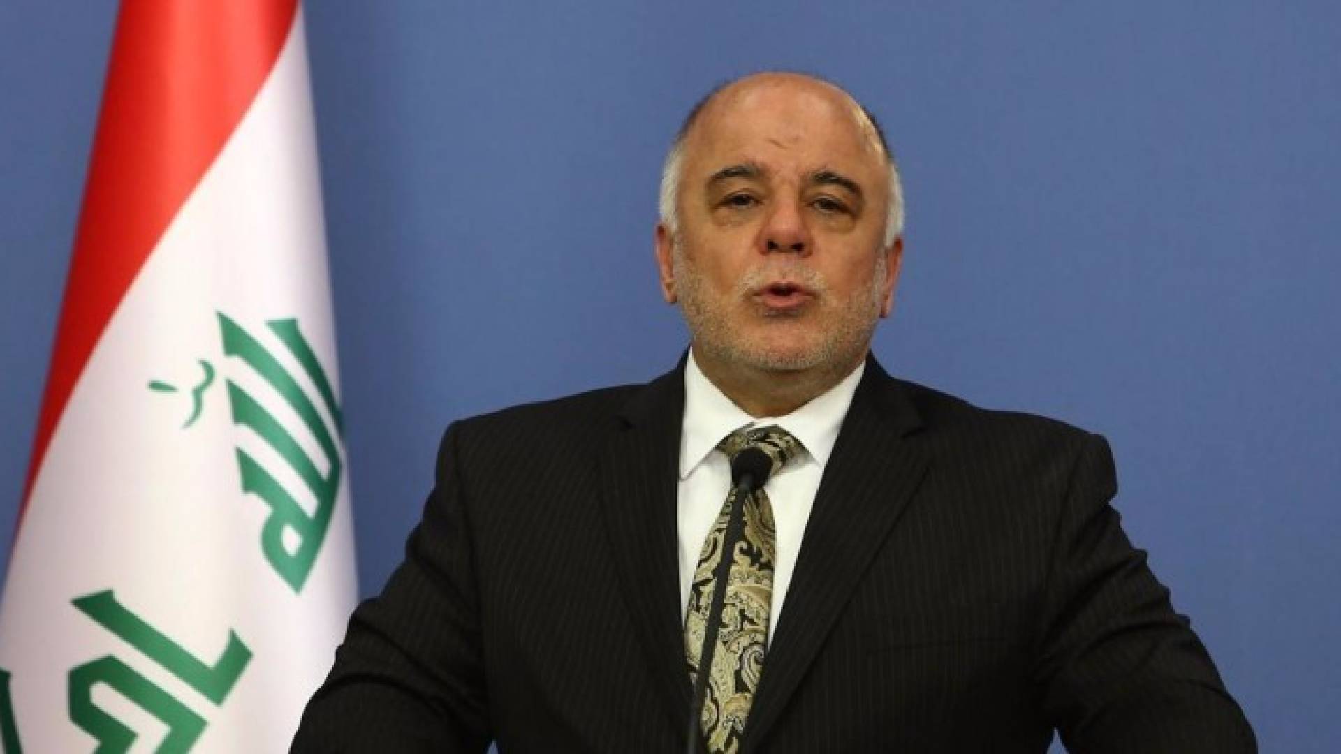 رئيس الوزراء العراقي حيدر العبادي