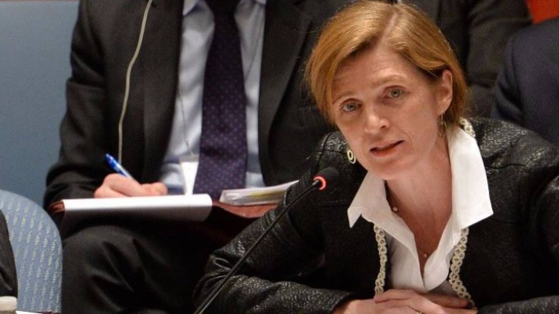 سامانثا باور سفيرة الولايات المتحدة في الأمم المتحدة