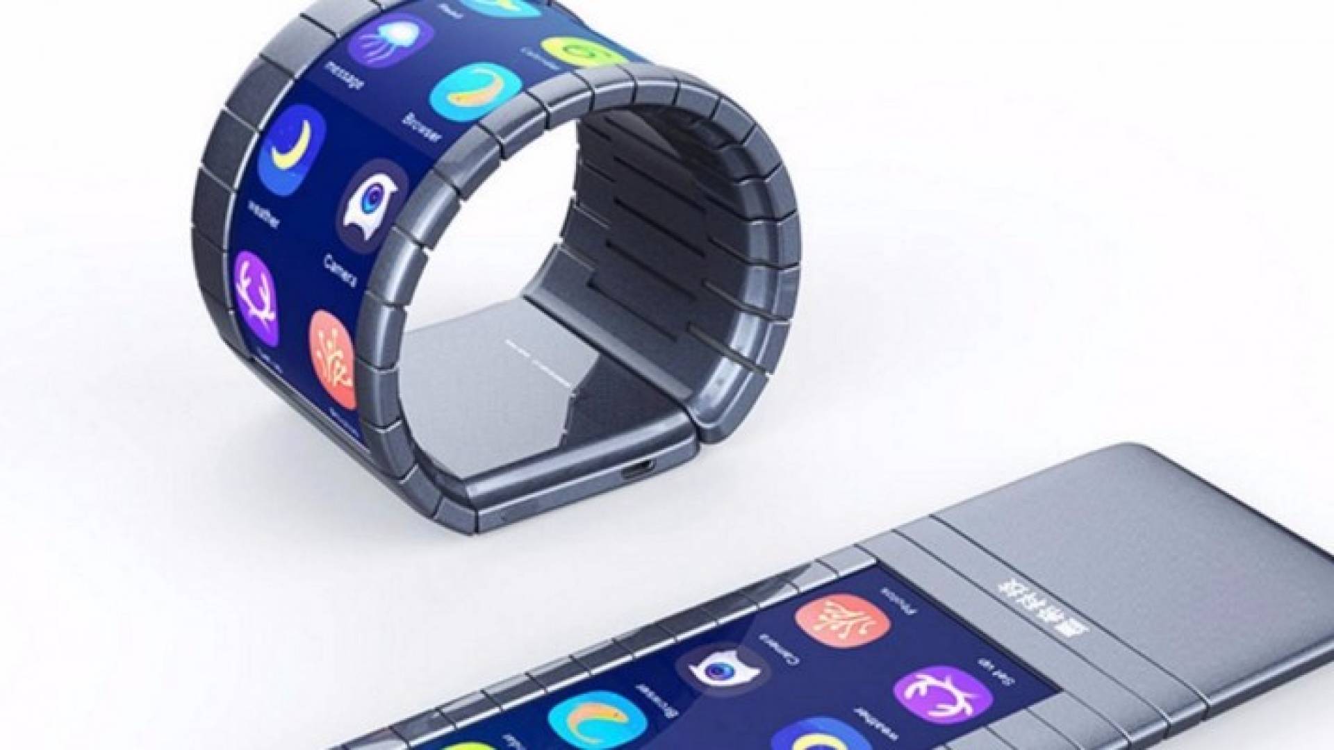 أول هاتف ذكي "مرن تماما"