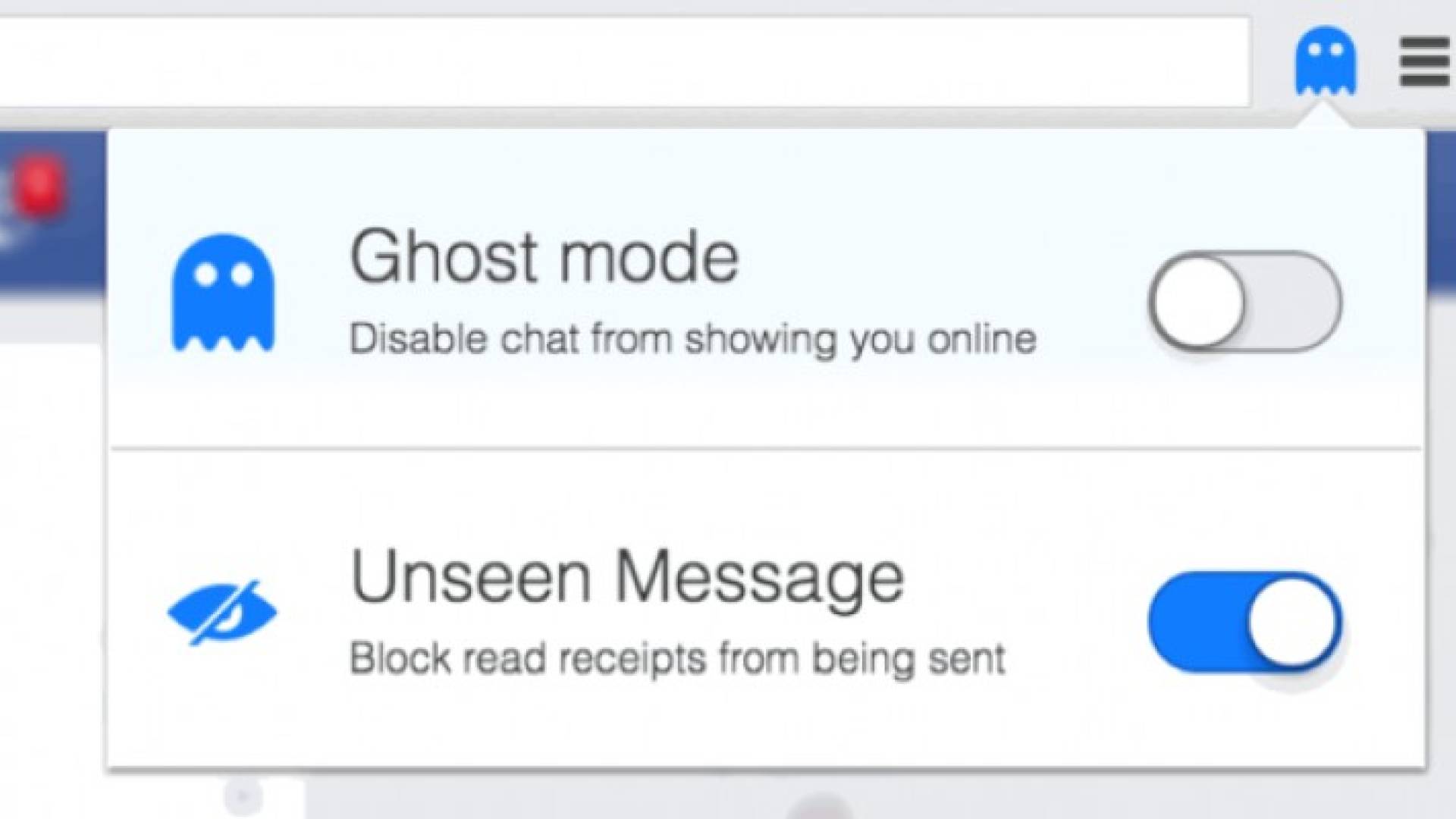 "Ghost for Chat" لإخفاء آخر ظهور لك على ماسنجر