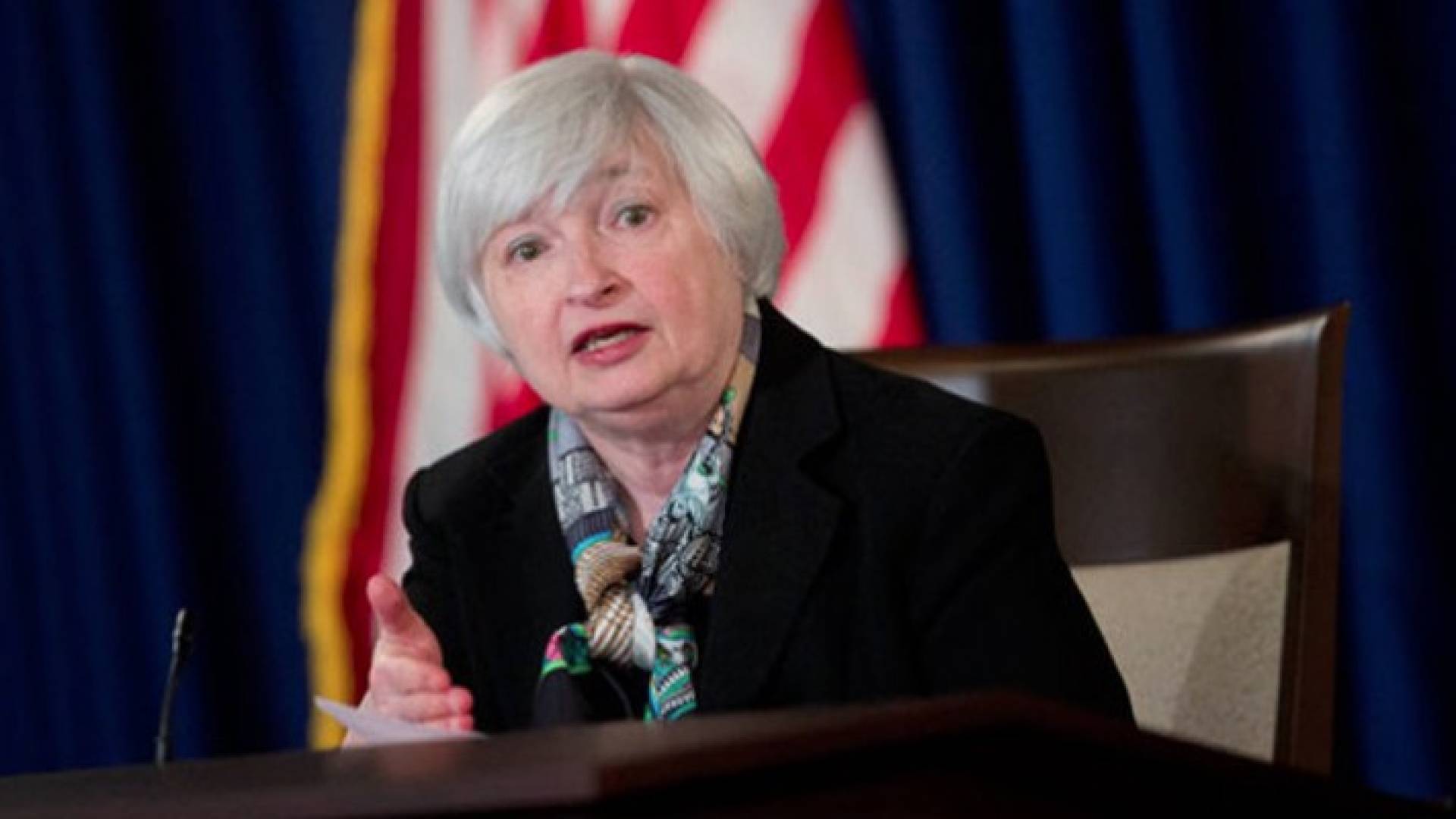 رئيسة الاحتياطي الفدرالي جانيت يلين