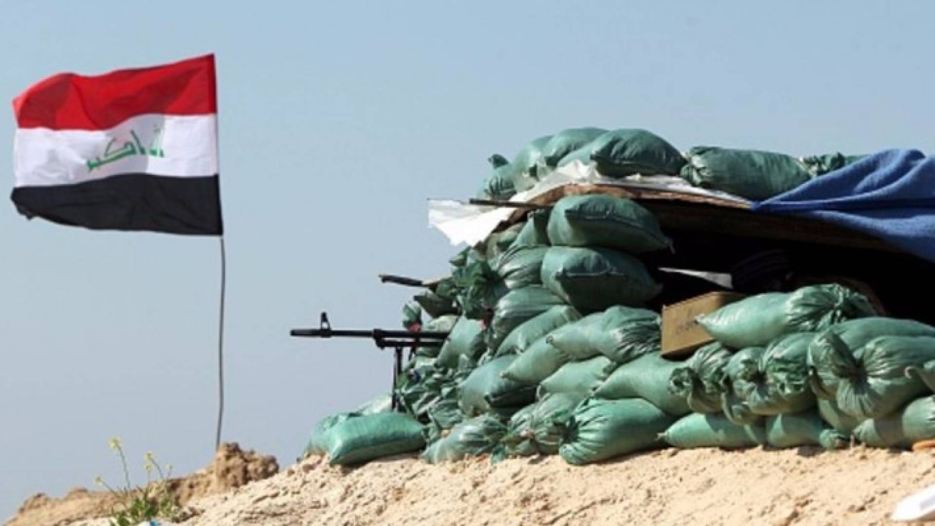 موقع عسكري للجيش العراقي شمالي الفلوجة