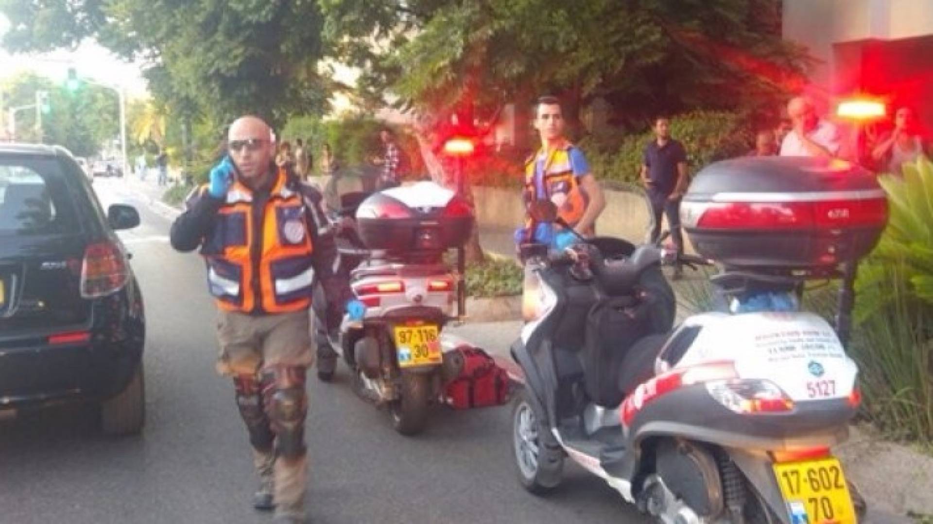 طعن جندي اسرائيلي في تل أبيب