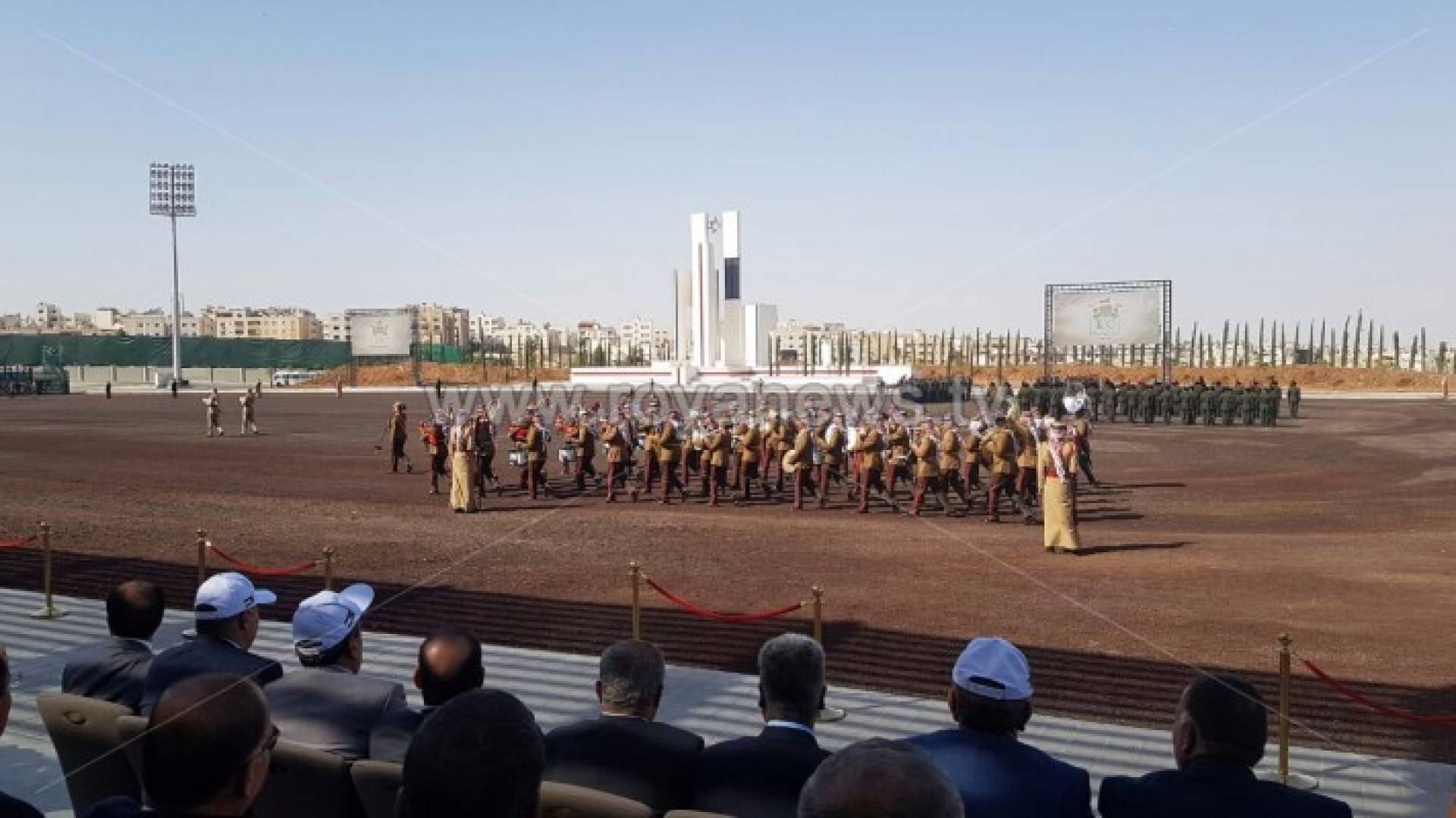 بالفيديو: انطلاق فعاليات " استعراض العلم " العسكرية "