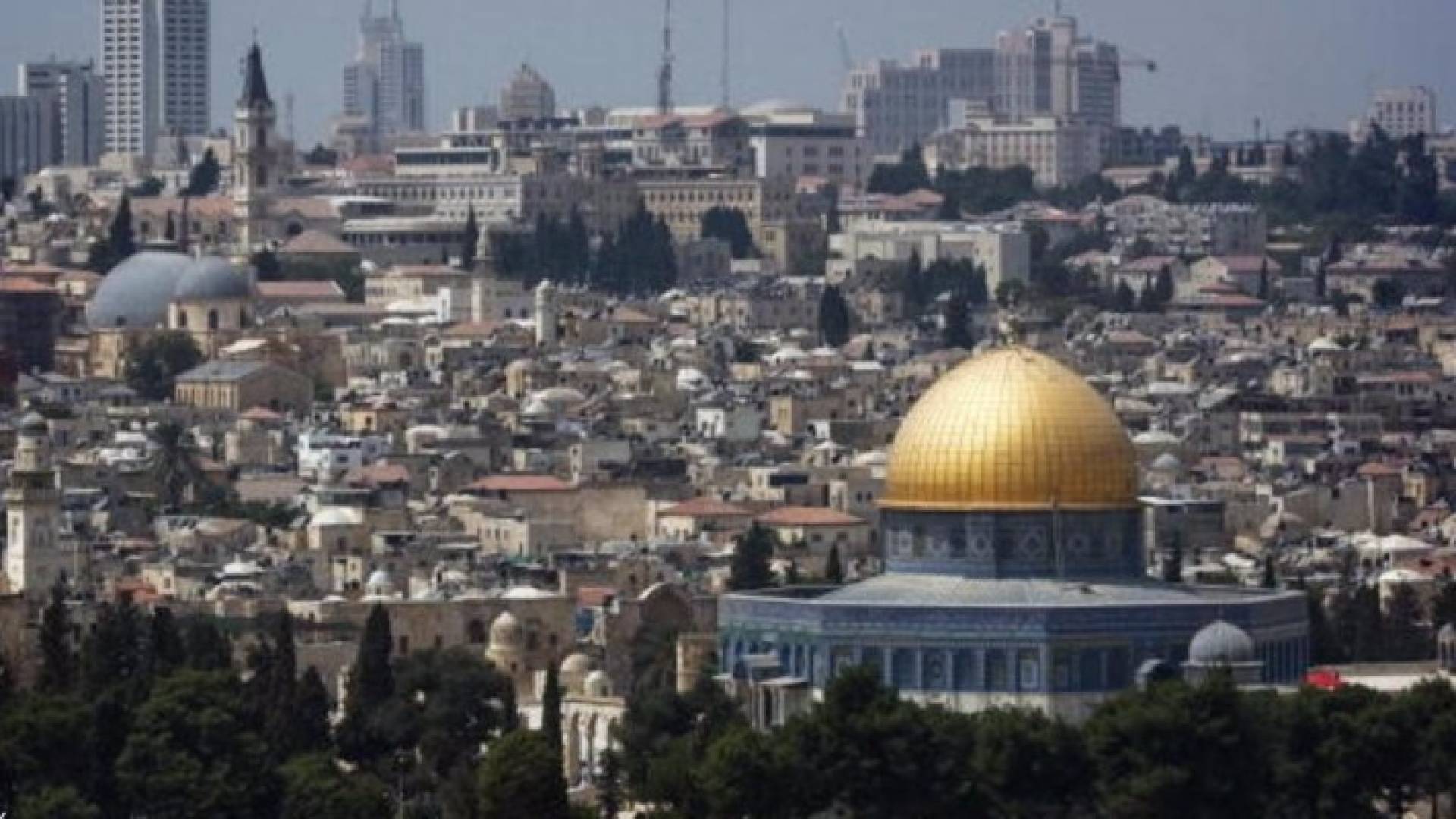 منظر عام لمدينة القدس المحتلة.