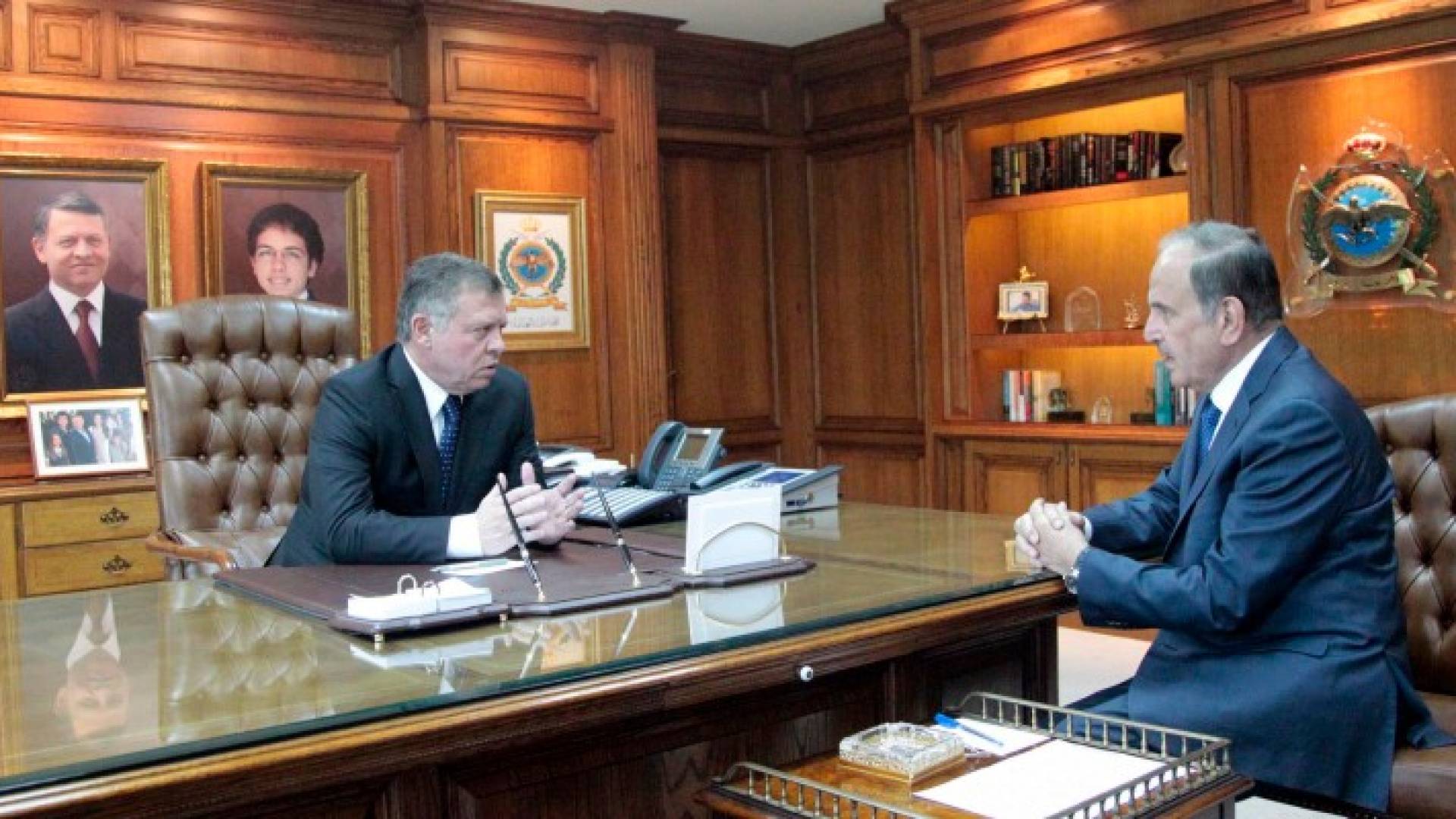 جلالة الملك يزور  دائرة المخابرات العامة