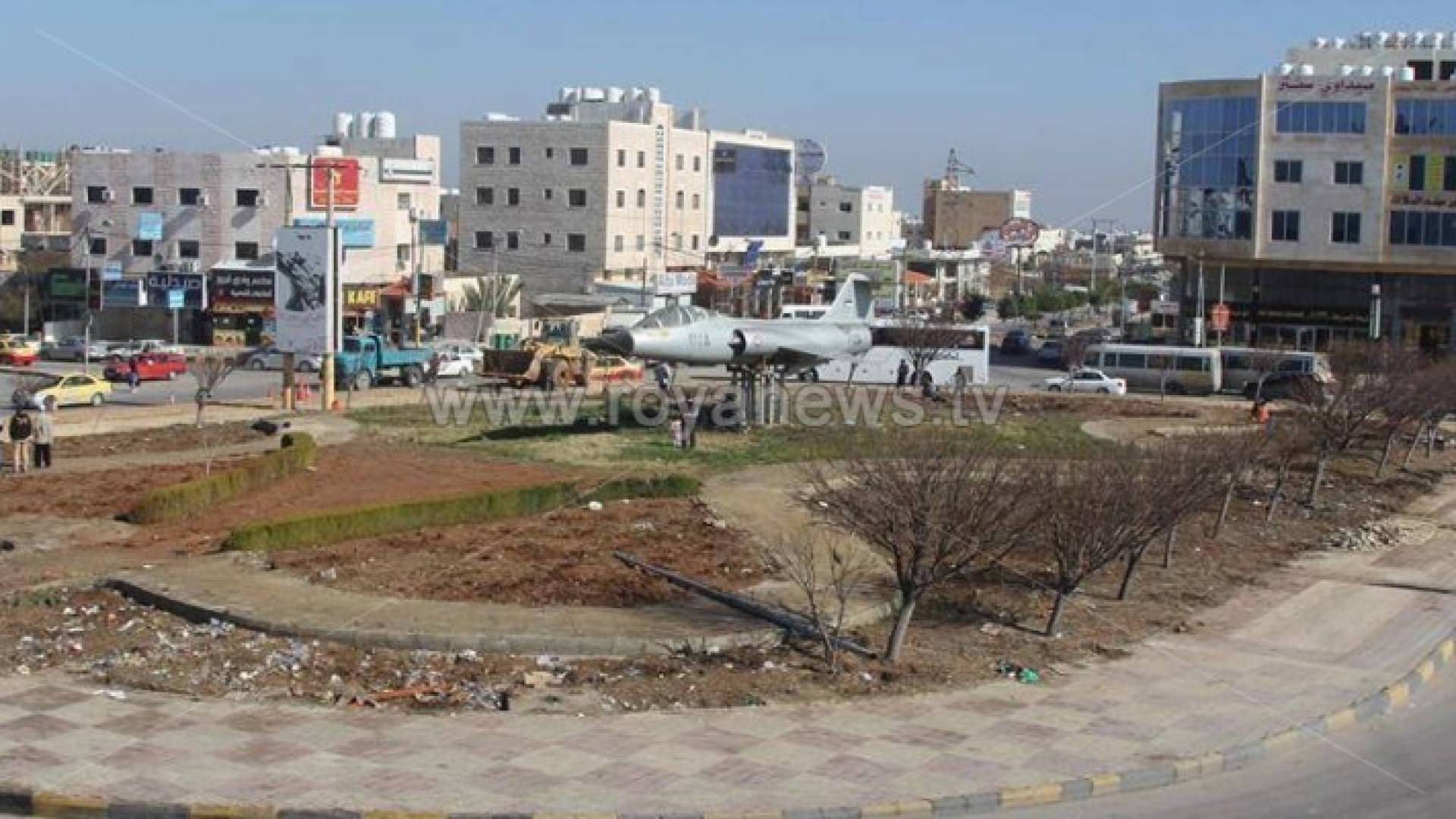 دوار الطيارة في اربد 