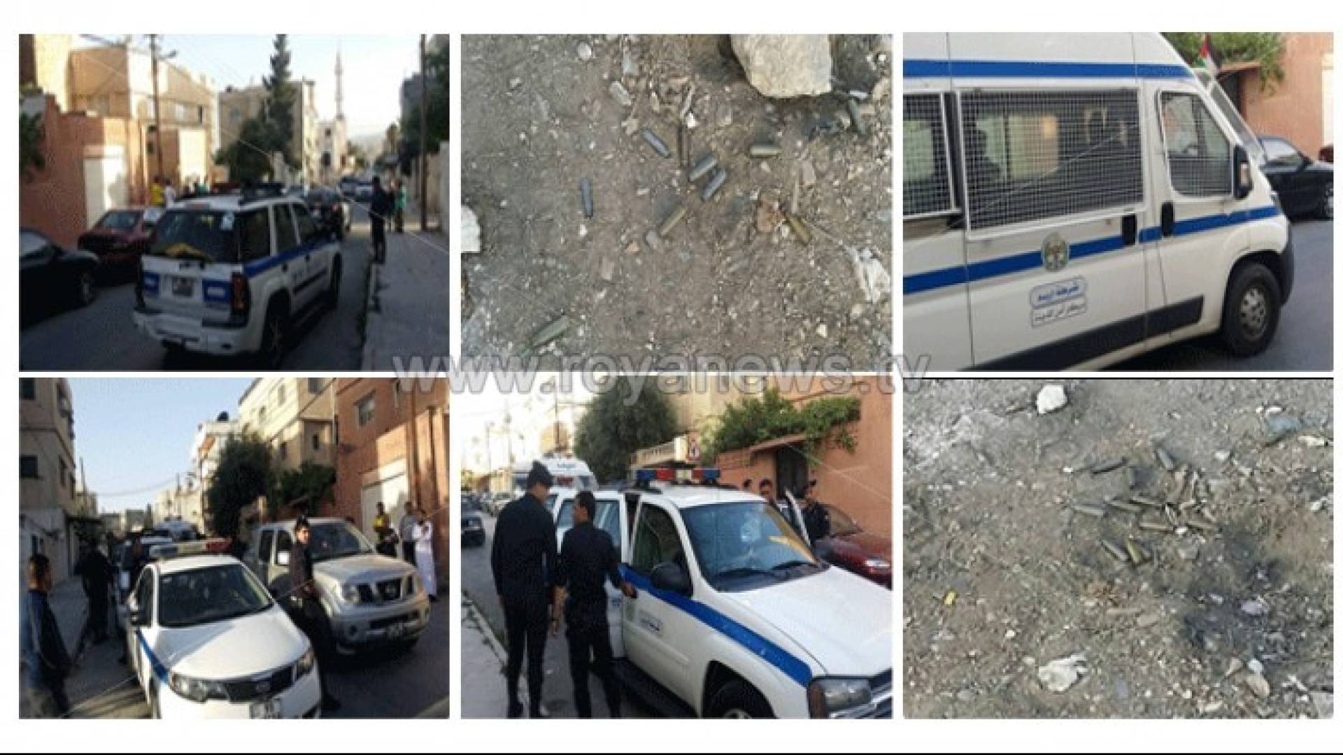 خلاف شخصي يوقظ حي في اربد على وقع أسلحة رشاشة.. صور