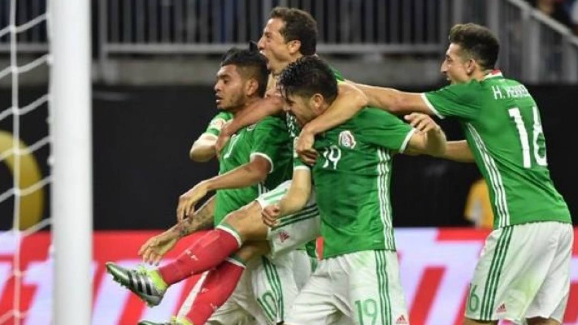 جانب من المباراة