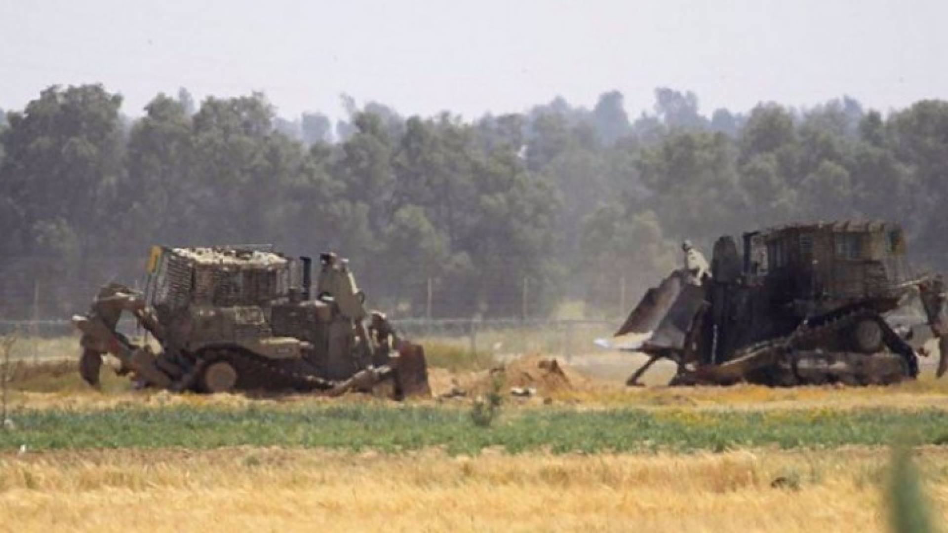 تجريف استيطاني اسرائيلي في عدة مواقع في سلفيت شمال الضفة الغربية