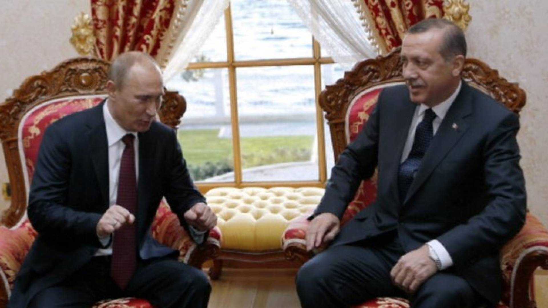  لقاء بين بوتن وأردغان في إسطنبول - أرشيف.