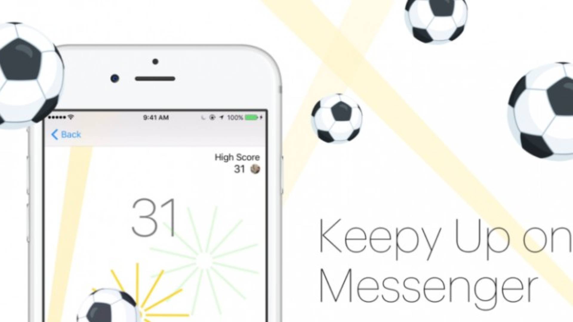 فيسبوك ماسنجر يطلق لعبة " كرة قدم " على غرار " كرة السلة "