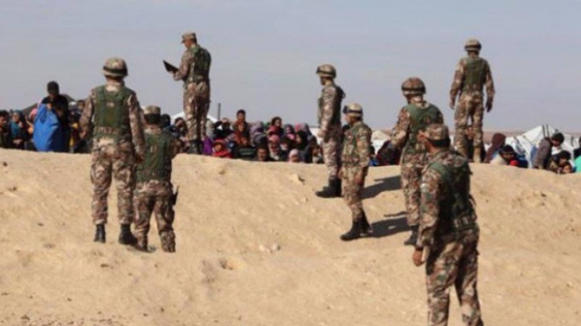 "حرس الحدود" تستقبل 150 لاجئا سوريا