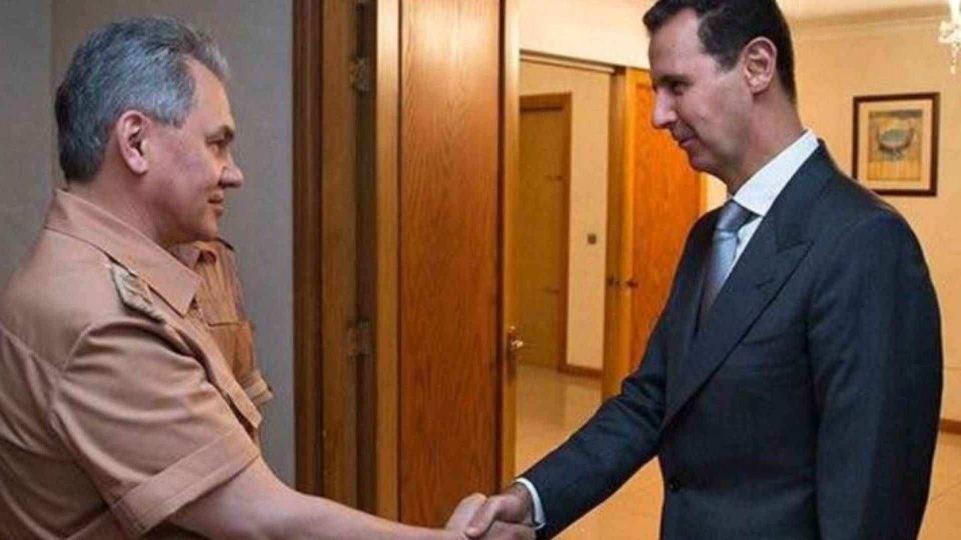 الأسد يستقبل وزير الدفاع الروسي