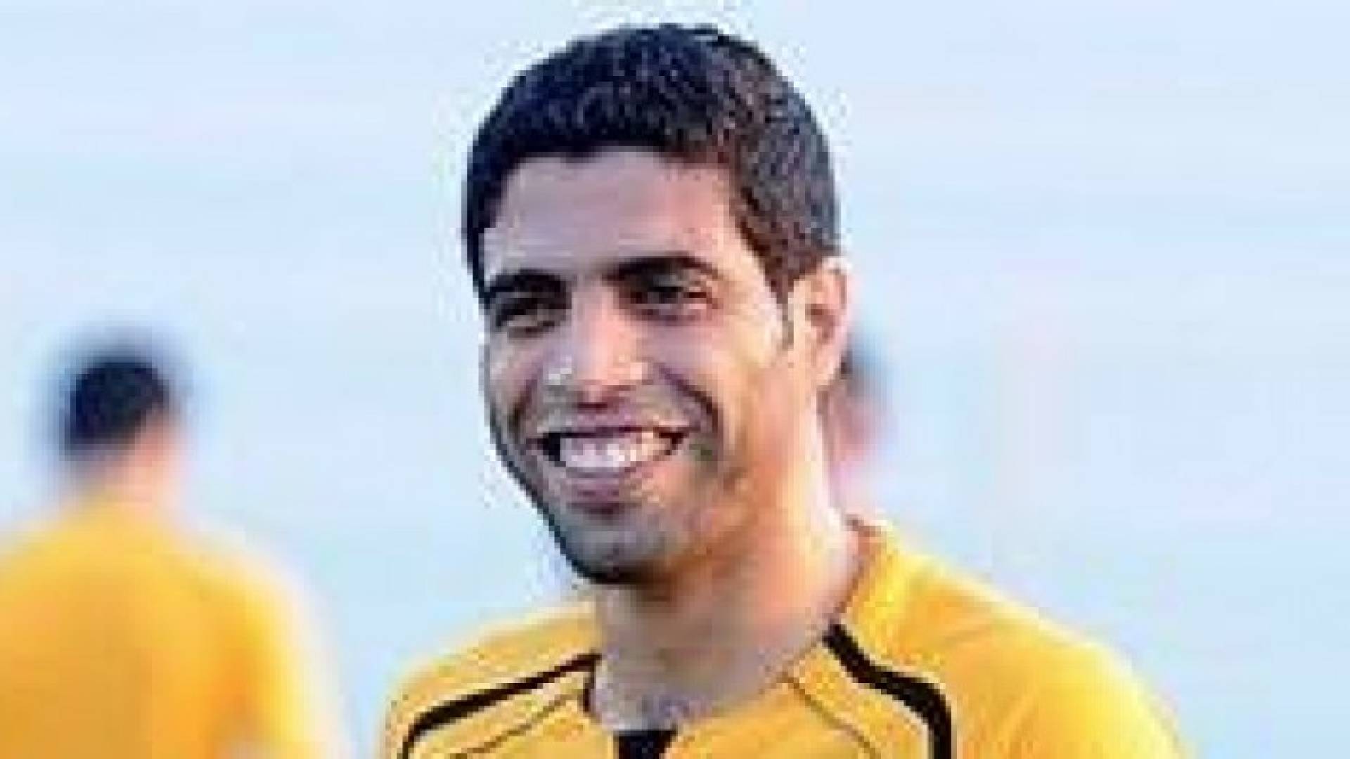 لاعب المنتخب الوطني لكرة القدم إبراهيم الزواهرة