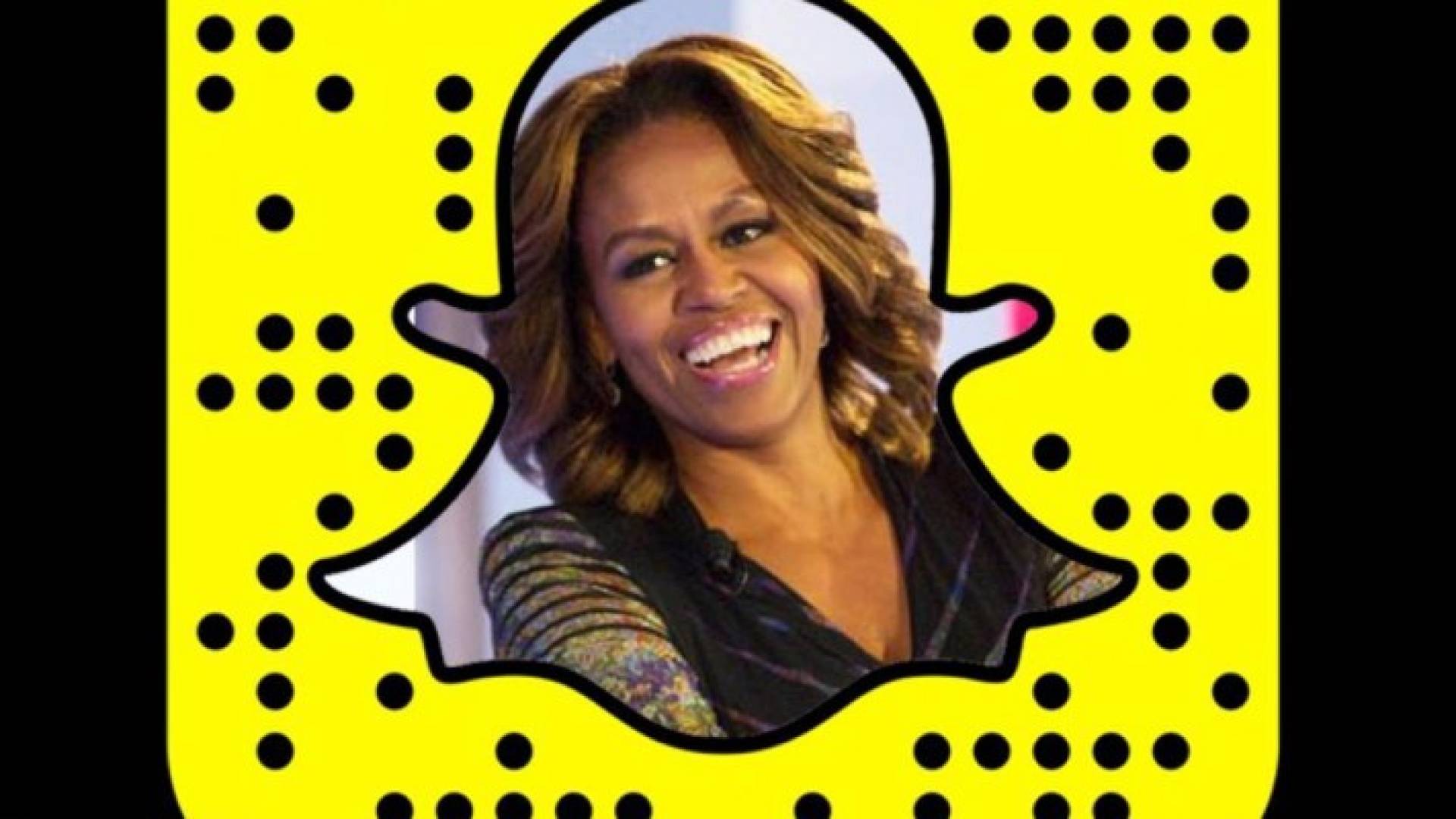 حساب ميشيل أوباما على سناب شات