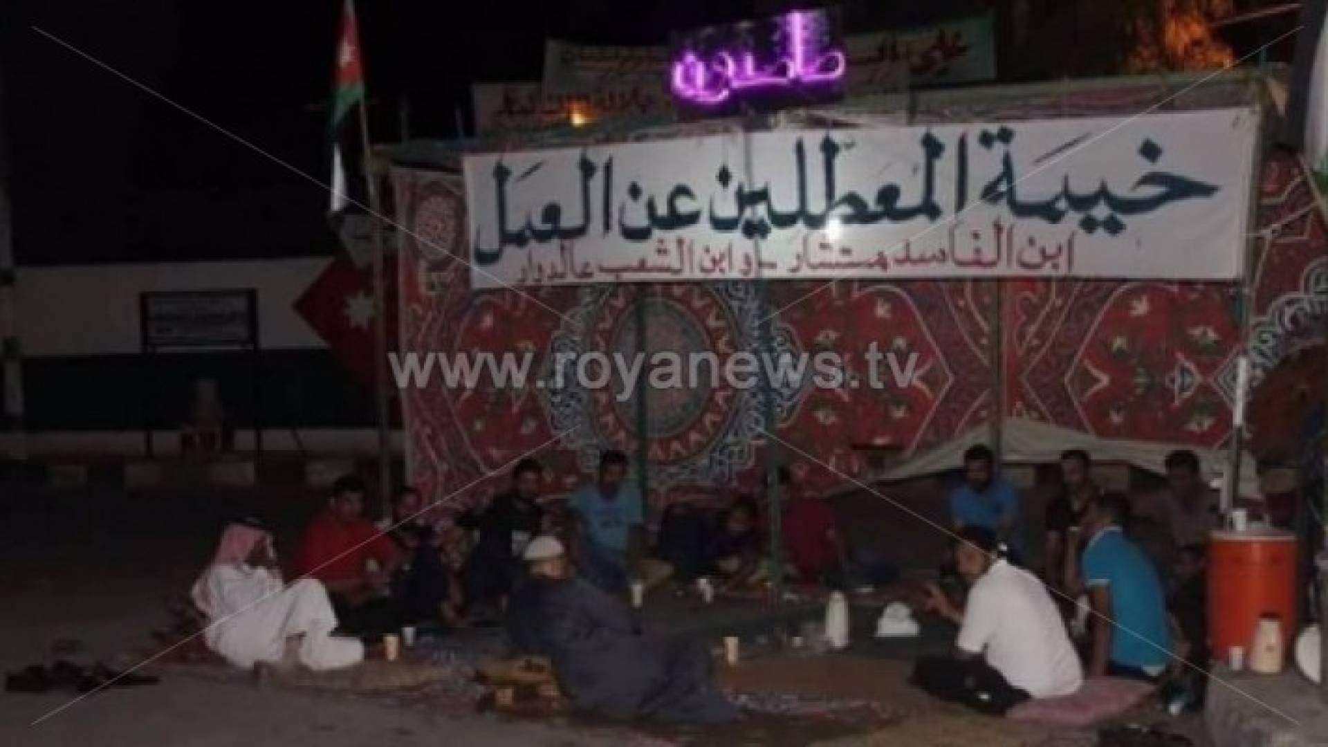 الهدوء يعود إلى ذيبان.. بعد ليلة ساخنة