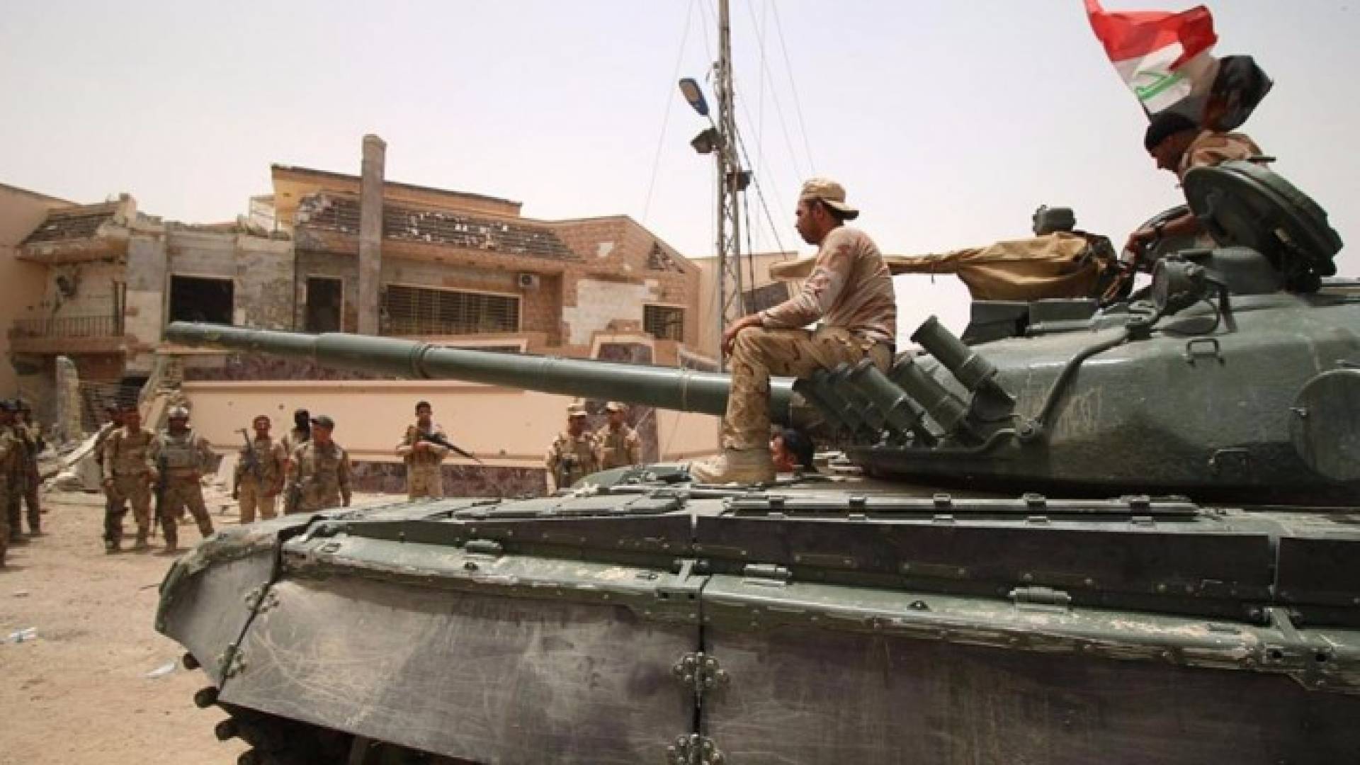 القوات العراقية تدخل آخر معاقل داعش في الفلوجة