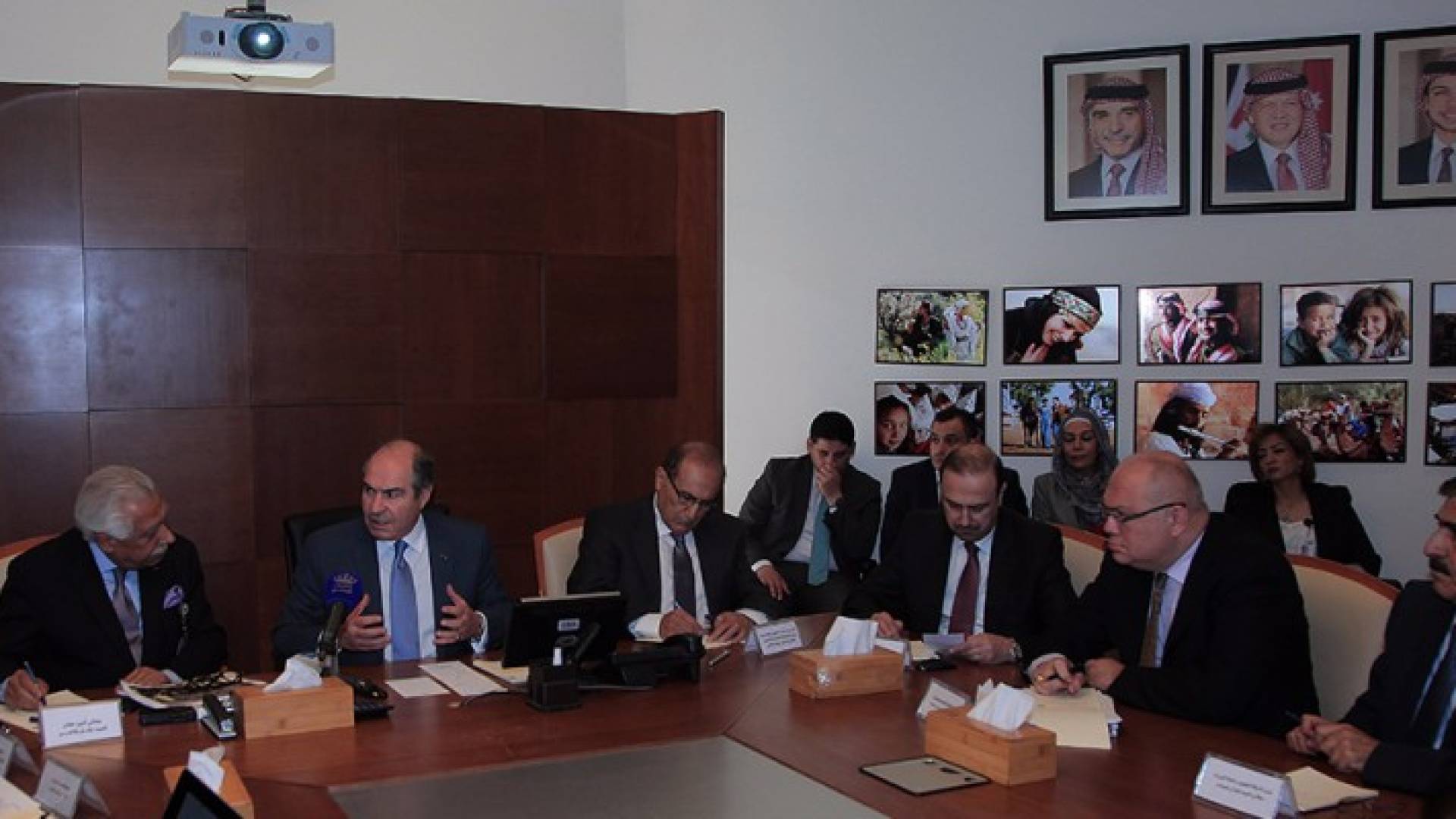 جانب من الزيارة 