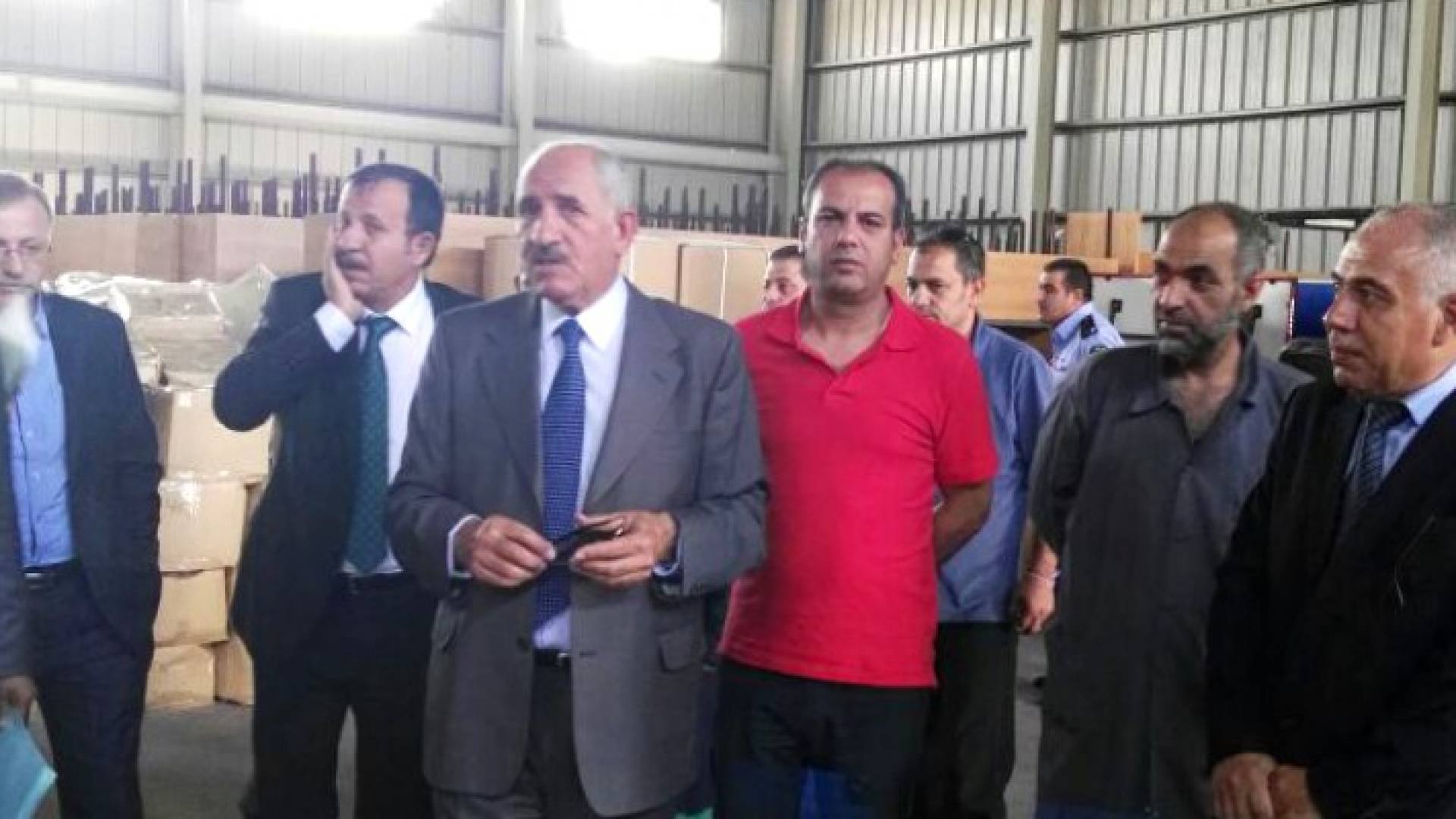 جانب من الزيارة