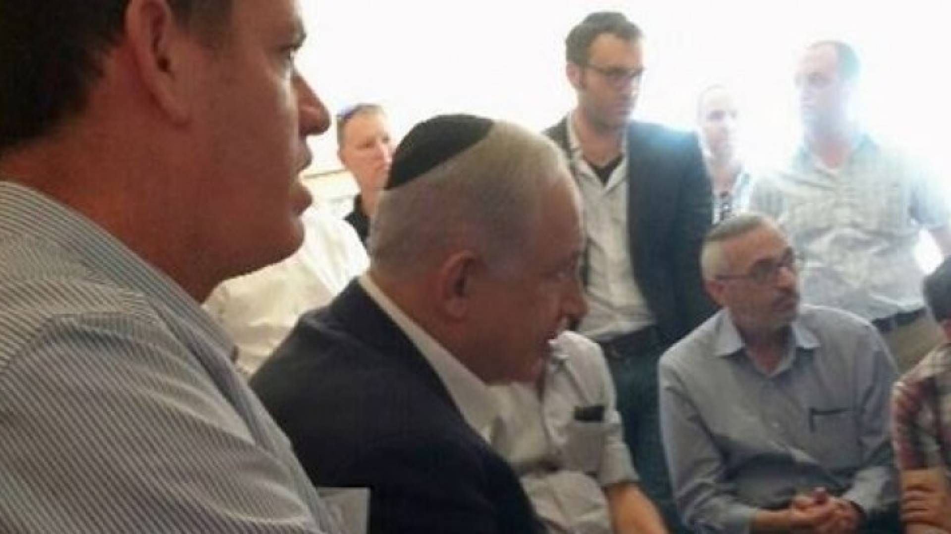 نتانياهو وليبرمان زارا مستوطنة "كريات اربع"