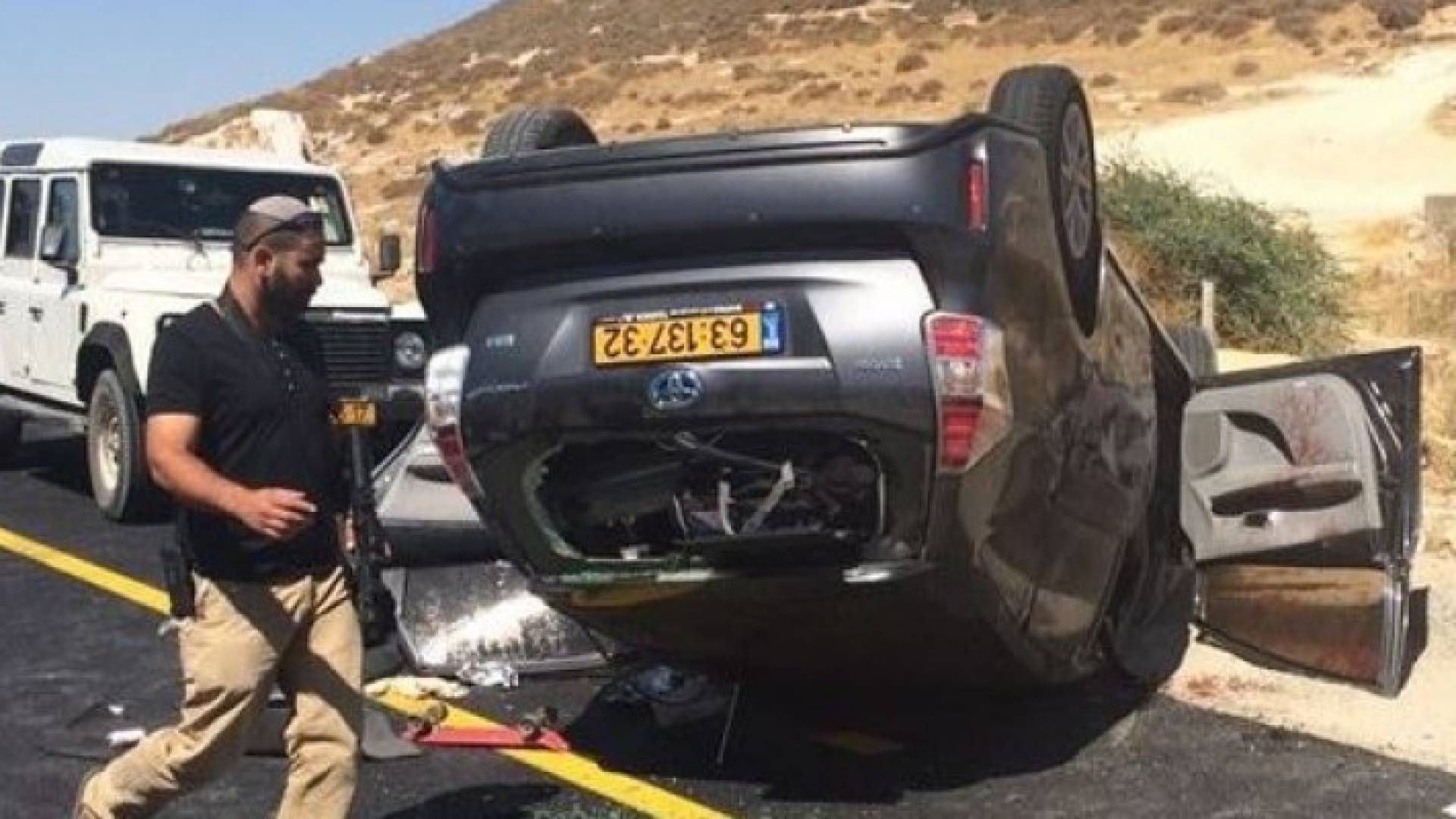 مقتل مستوطن واصابة 3 في اطلاق نار جنوب الخليل بالضفة الغربية