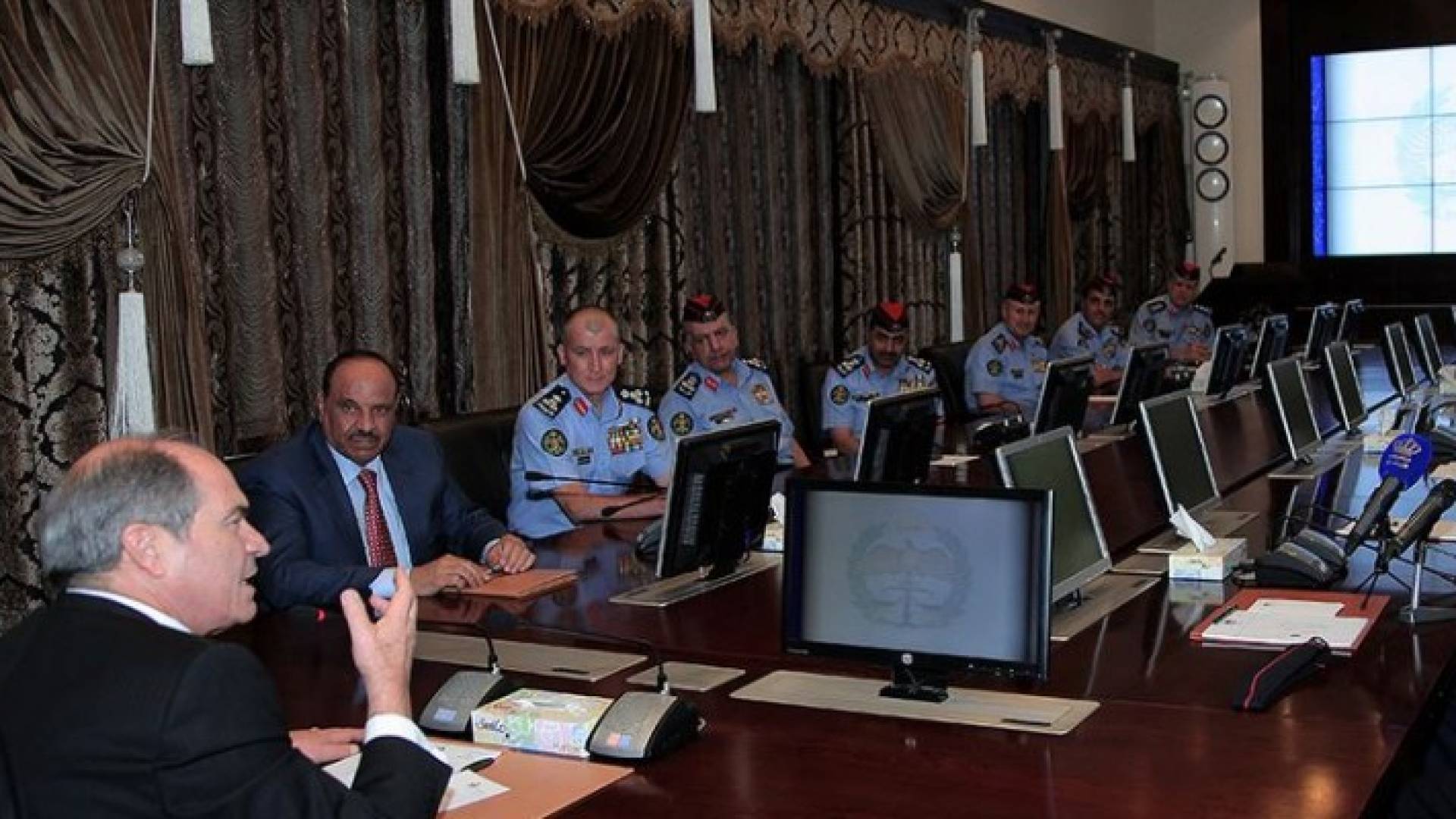 جانب من الزيارة