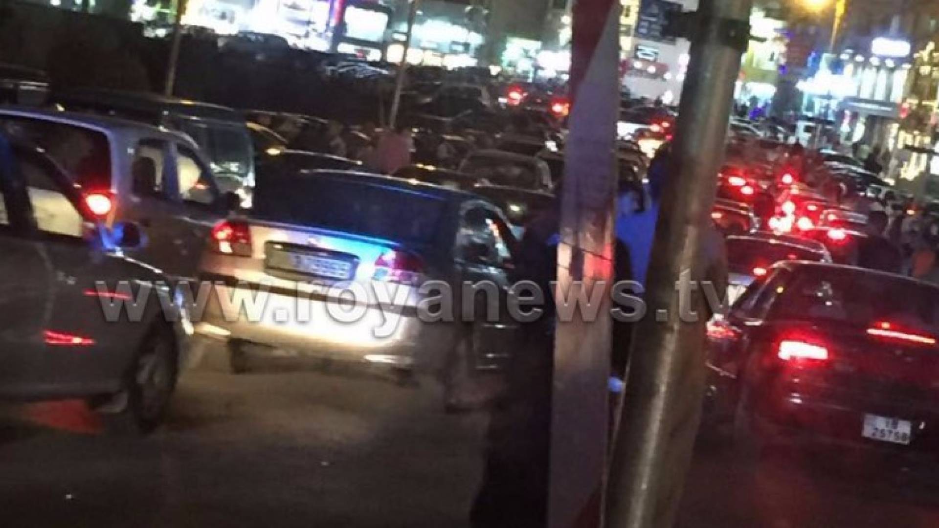 ازمة سير خانقة في شوارع العاصمة عمان .. صور