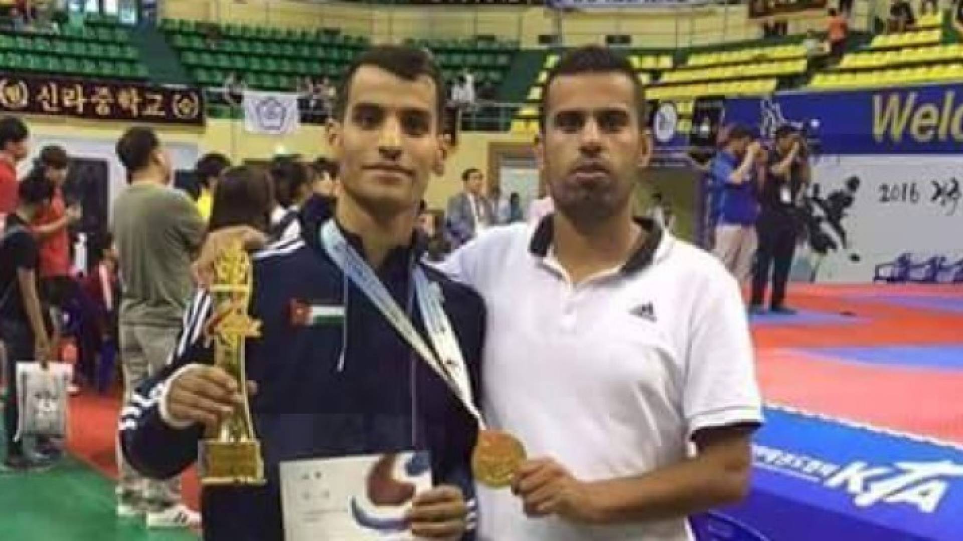 الأمير الحسن يهنئ بفوز ابو غوش بذهبية كوريا للتايكواندو