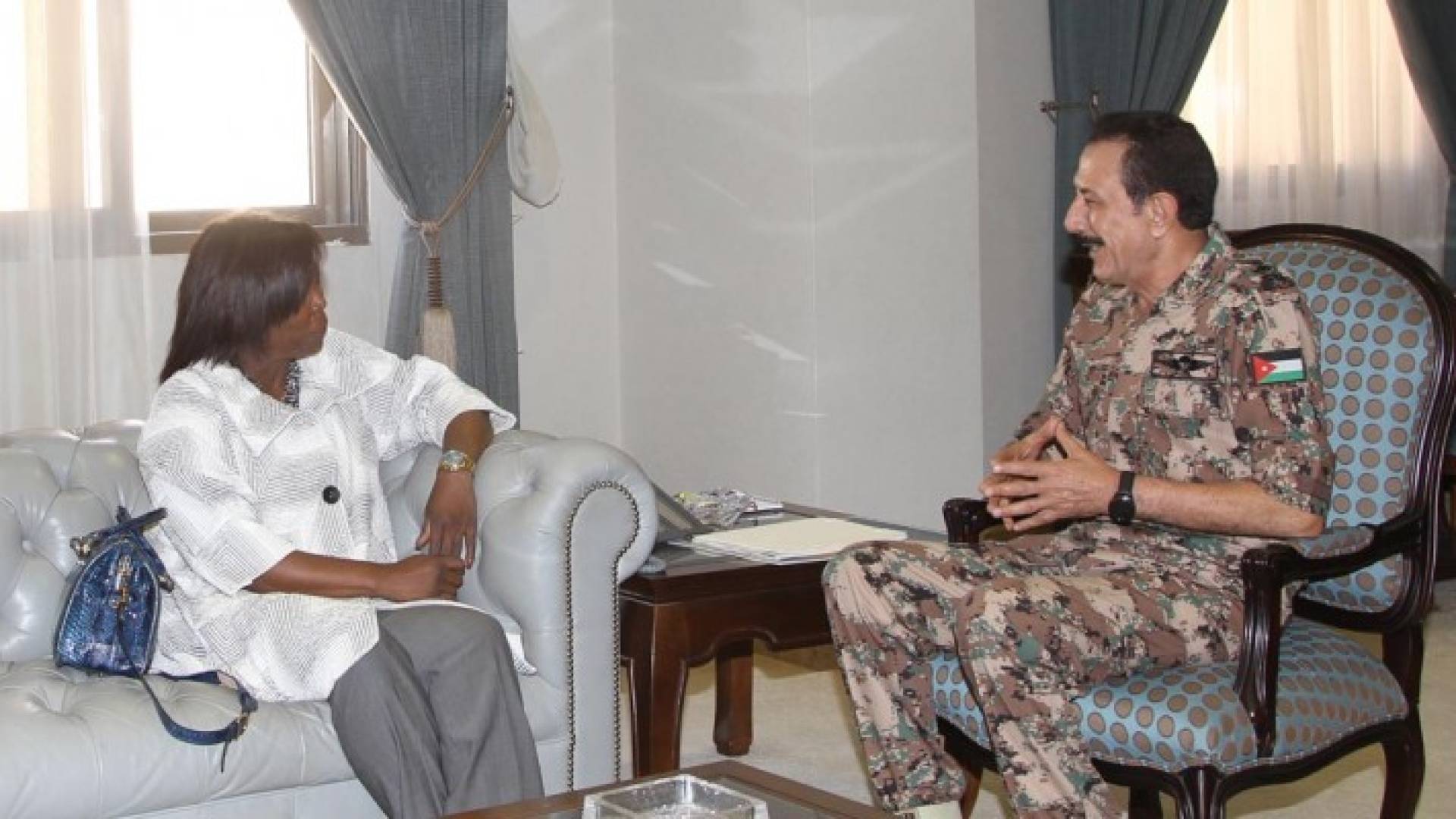 الزبن يستقبل المديرة العامة لبرنامج الأغذية العالمي